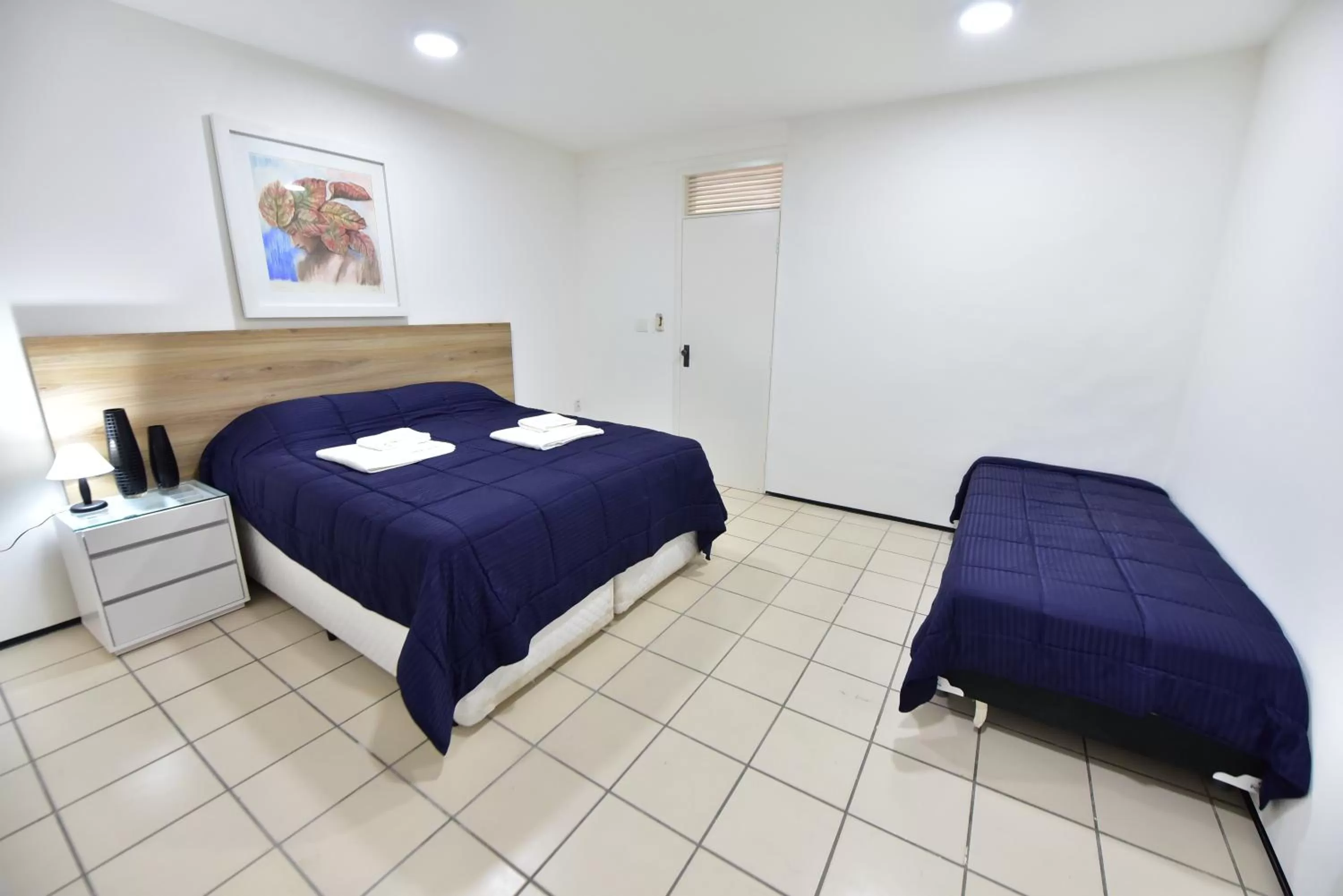 Bed in LIVE IN FORTALEZA HOTEL