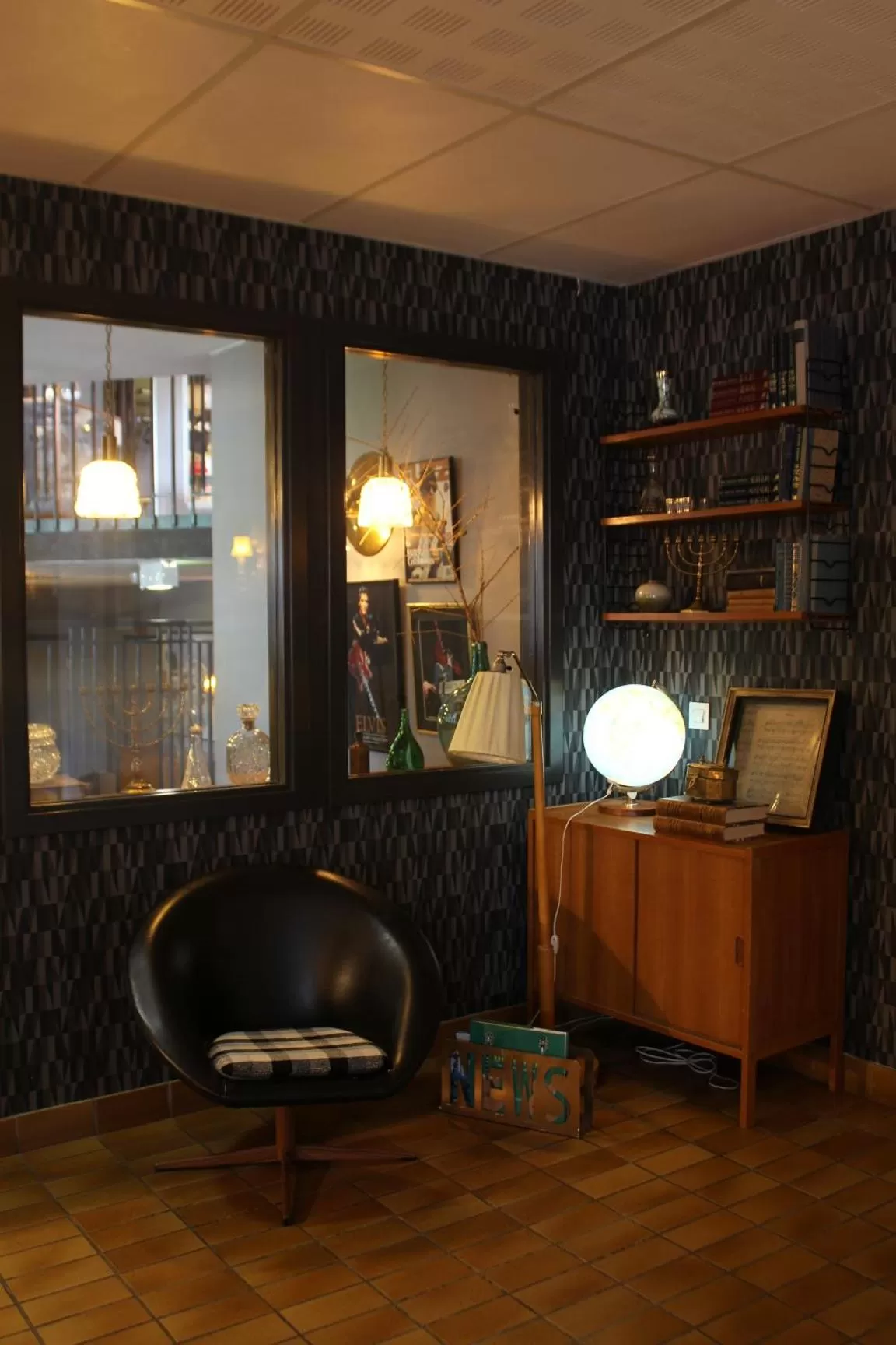 Seating area in Hotell Älvdalen