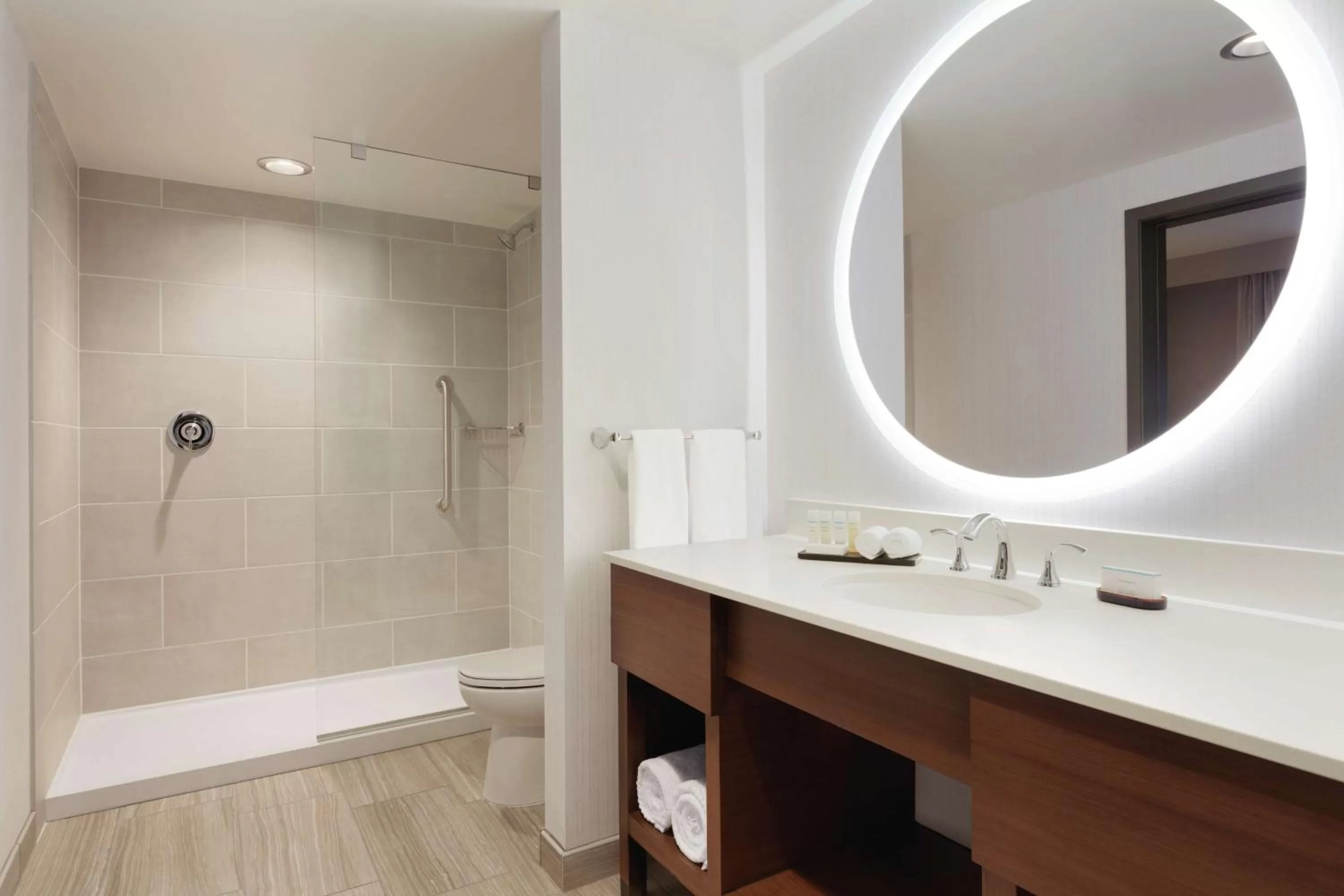 Bathroom in Embassy Suites By Hilton South Jordan Salt Lake City