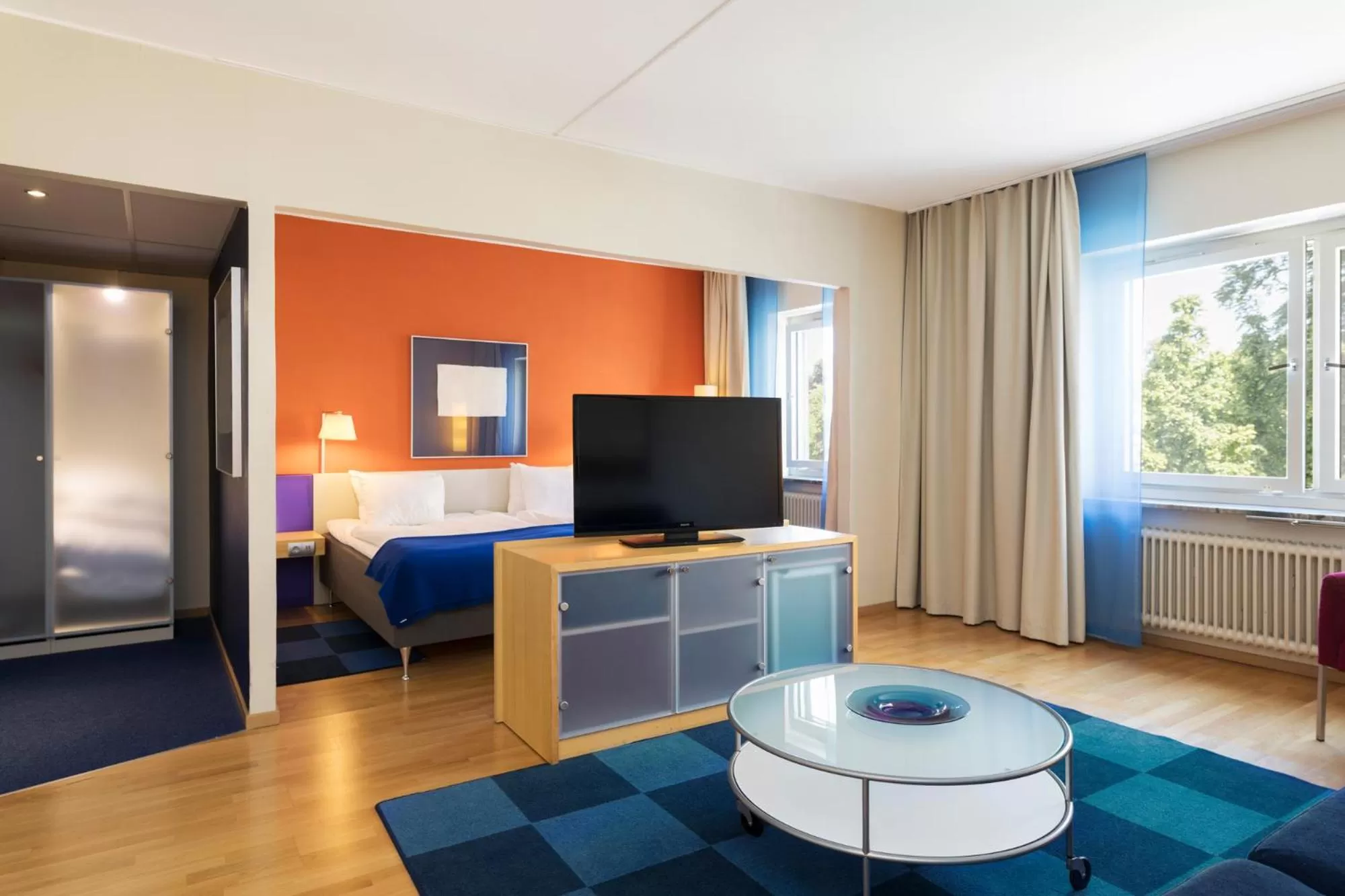 Bed in ProfilHotels President