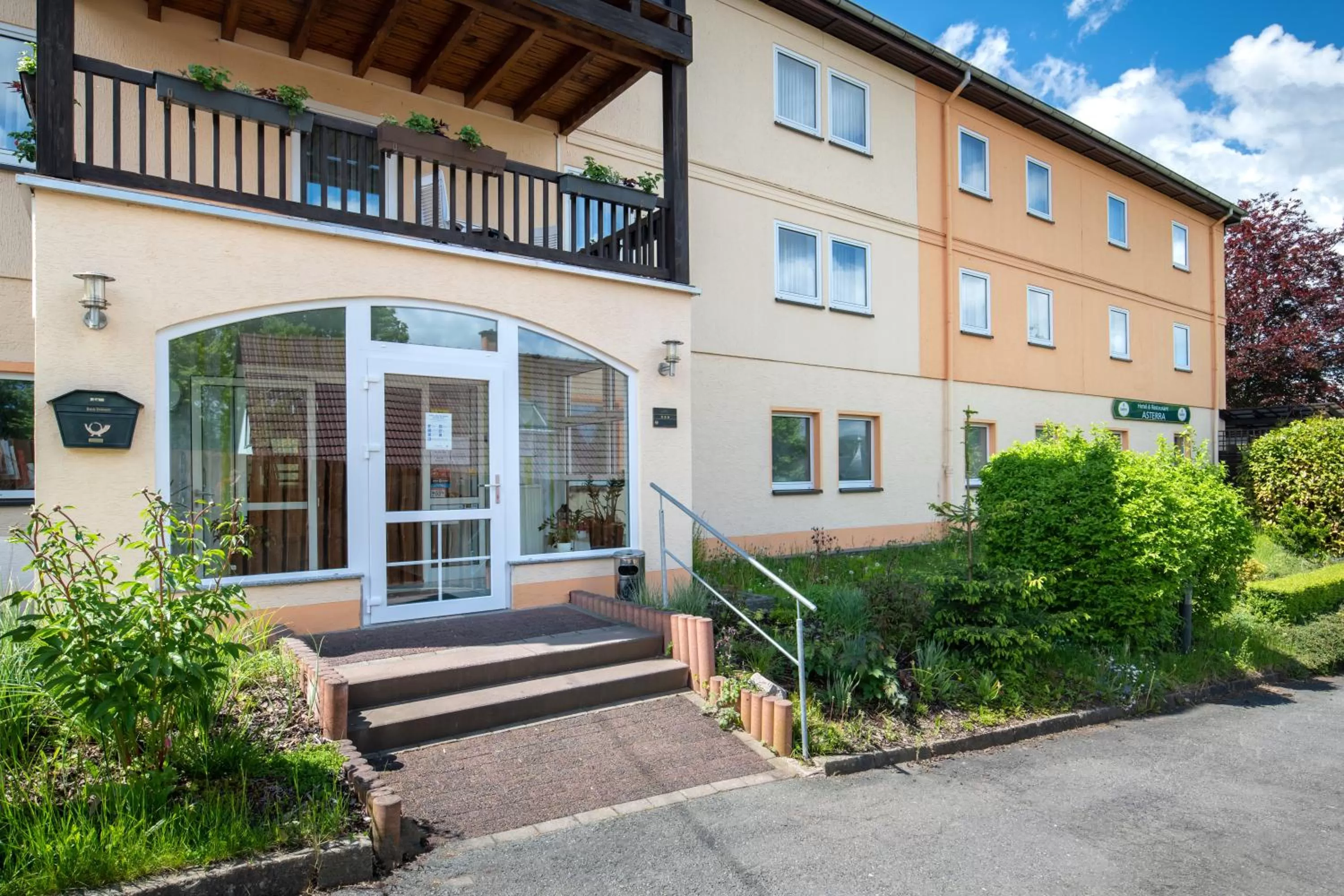 Facade/entrance in Hotel Asterra