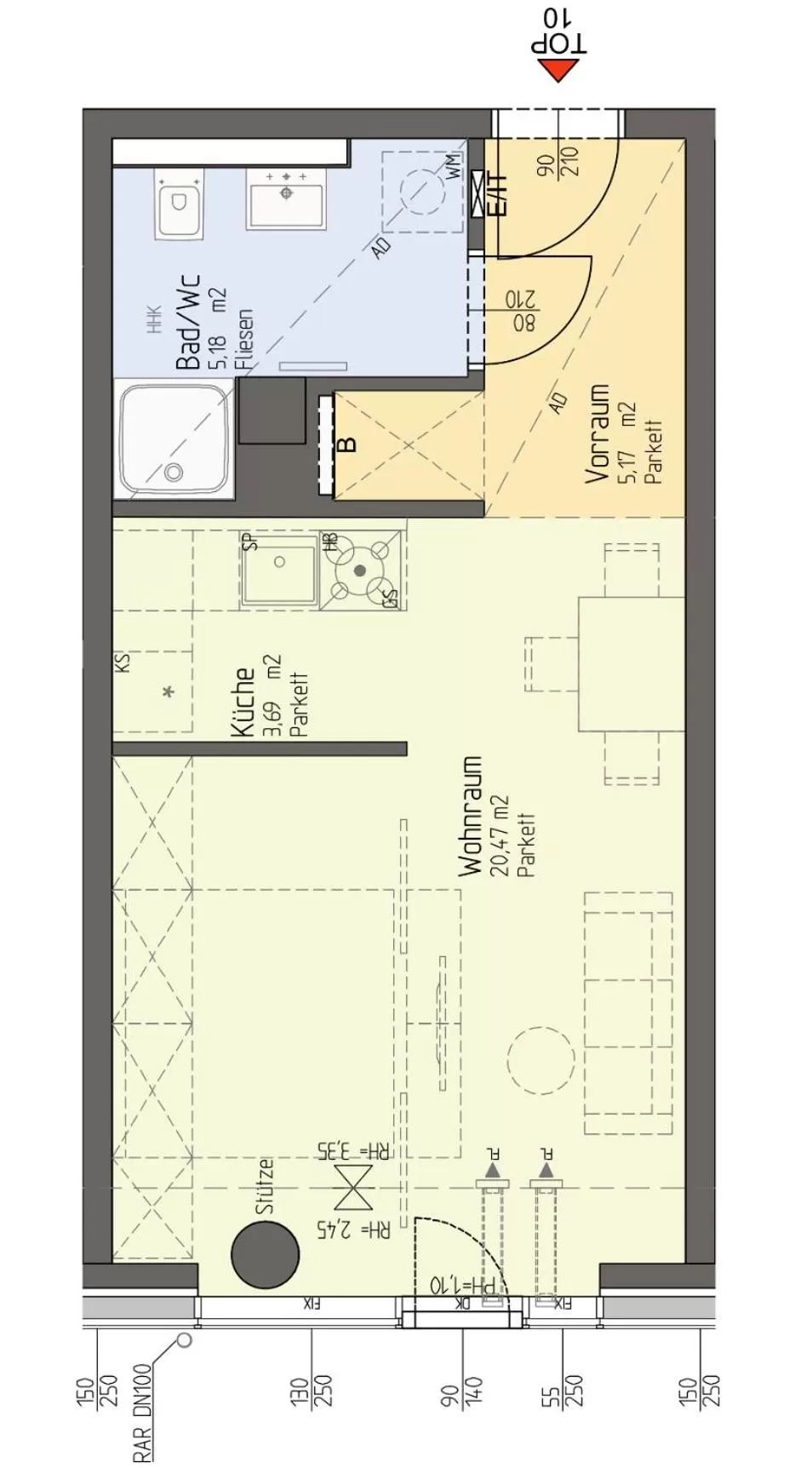 Vienna Residence, Marina Tower - Danube