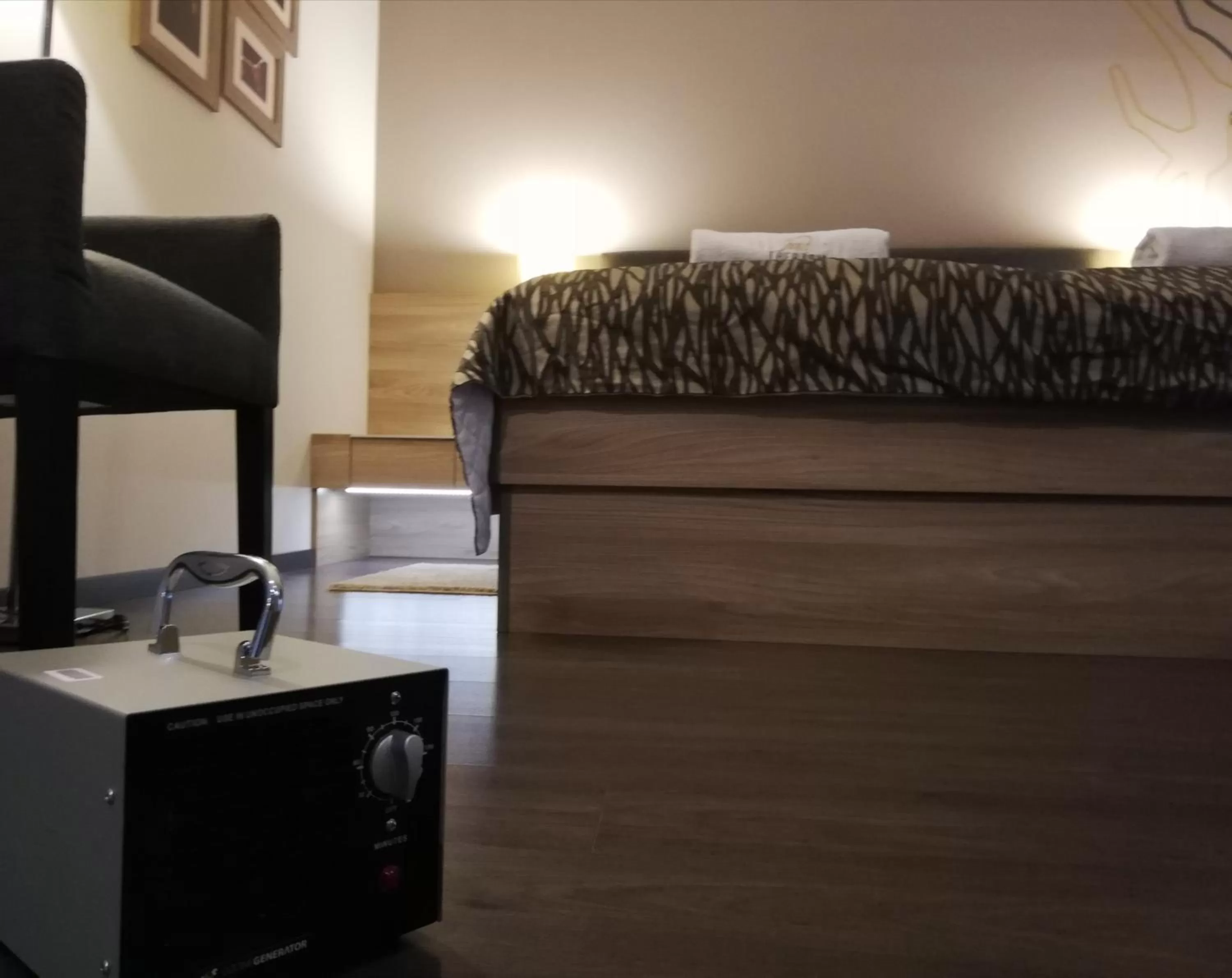 Bed in Hotel Therapia