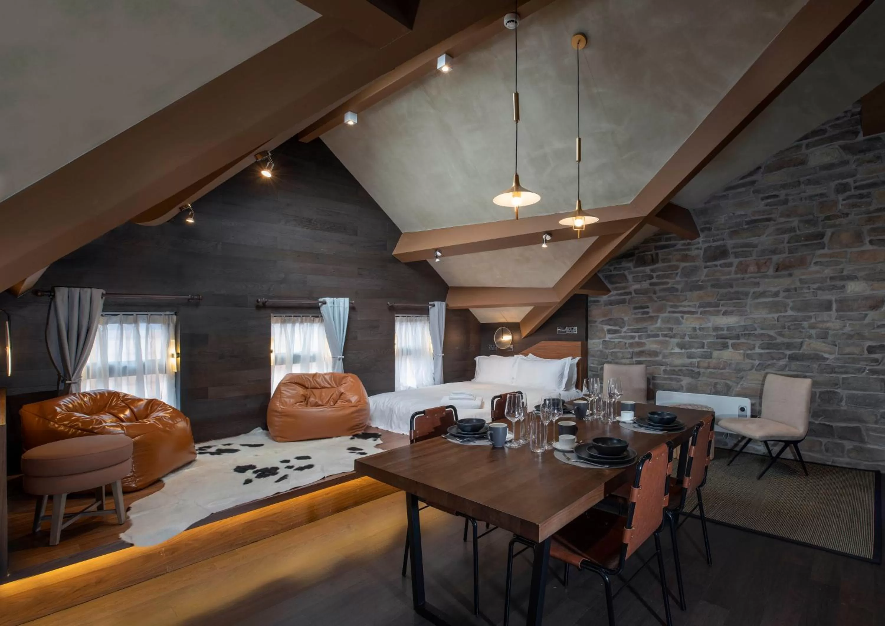 Living room in Trueman Court Luxury Serviced Apartments