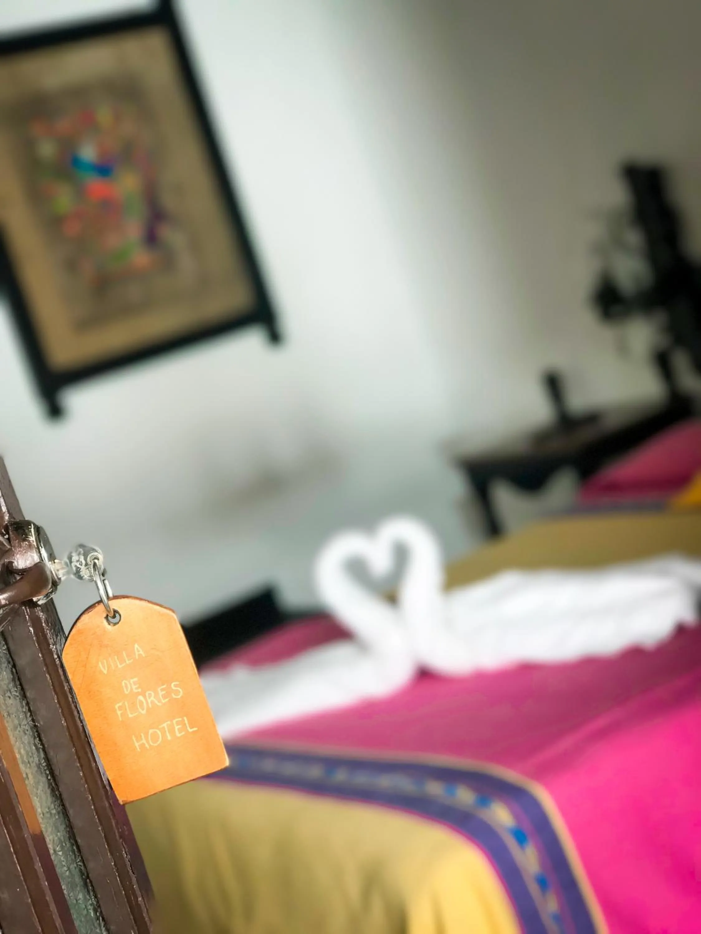 Bedroom, Bed in Hotel Villa de Flores