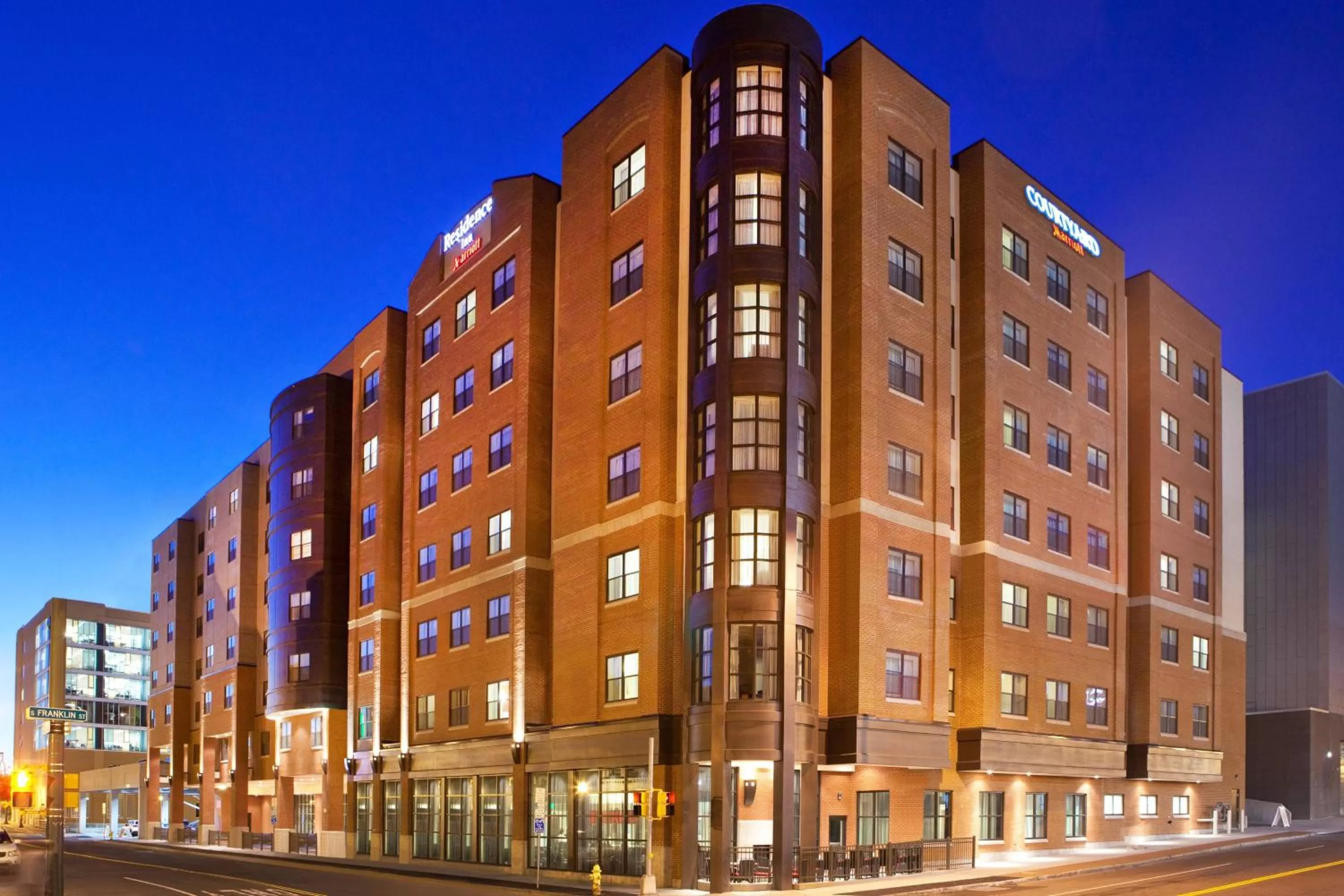 Property building in Courtyard by Marriott Syracuse Downtown at Armory Square
