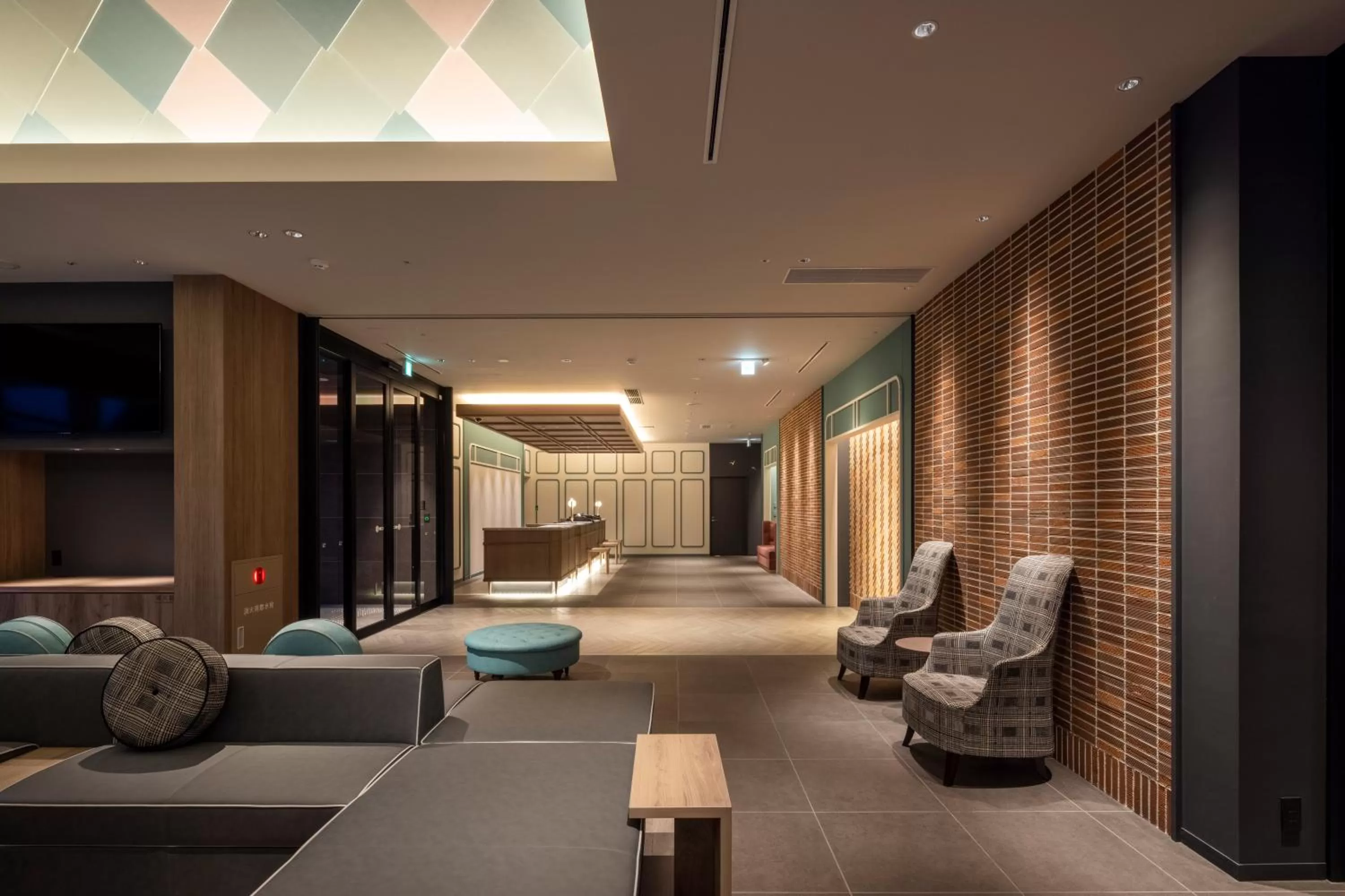 Lobby or reception in Tokyu Stay Hakodate Asaichi Akarinoyu