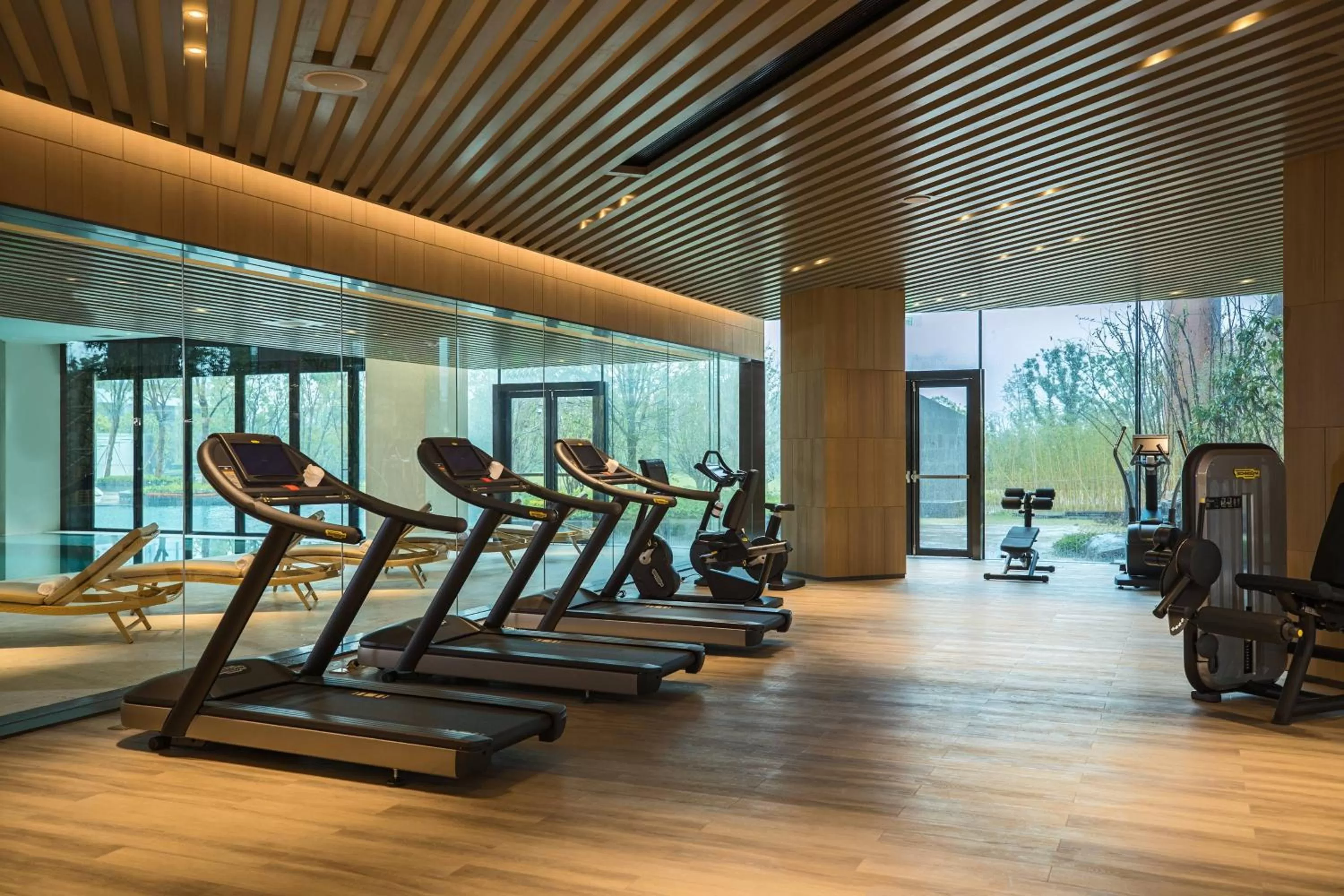 Fitness centre/facilities in Renaissance Suzhou Taihu Lake Hotel