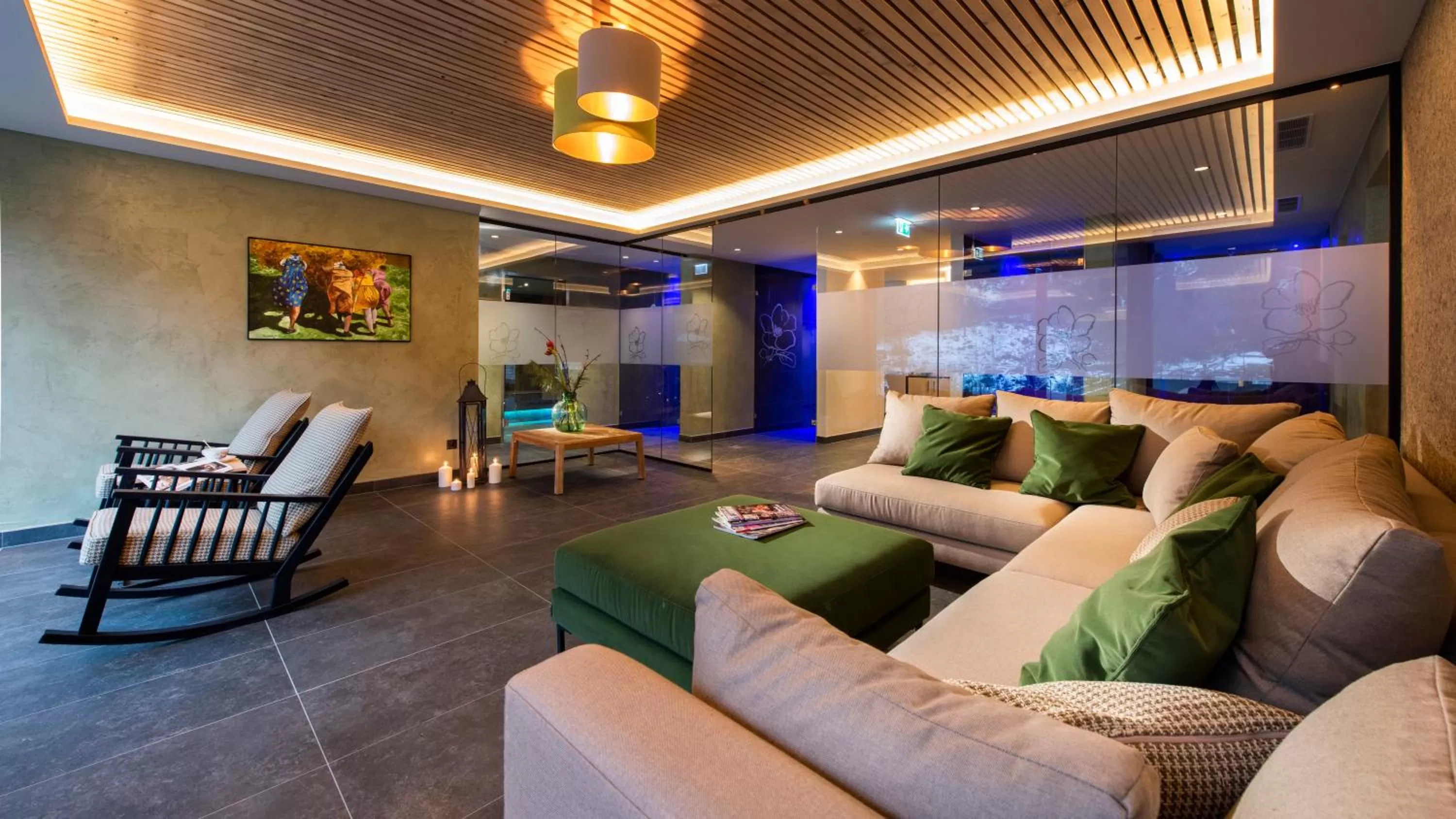 Spa and wellness centre/facilities in Natur Resort RISSBACHER