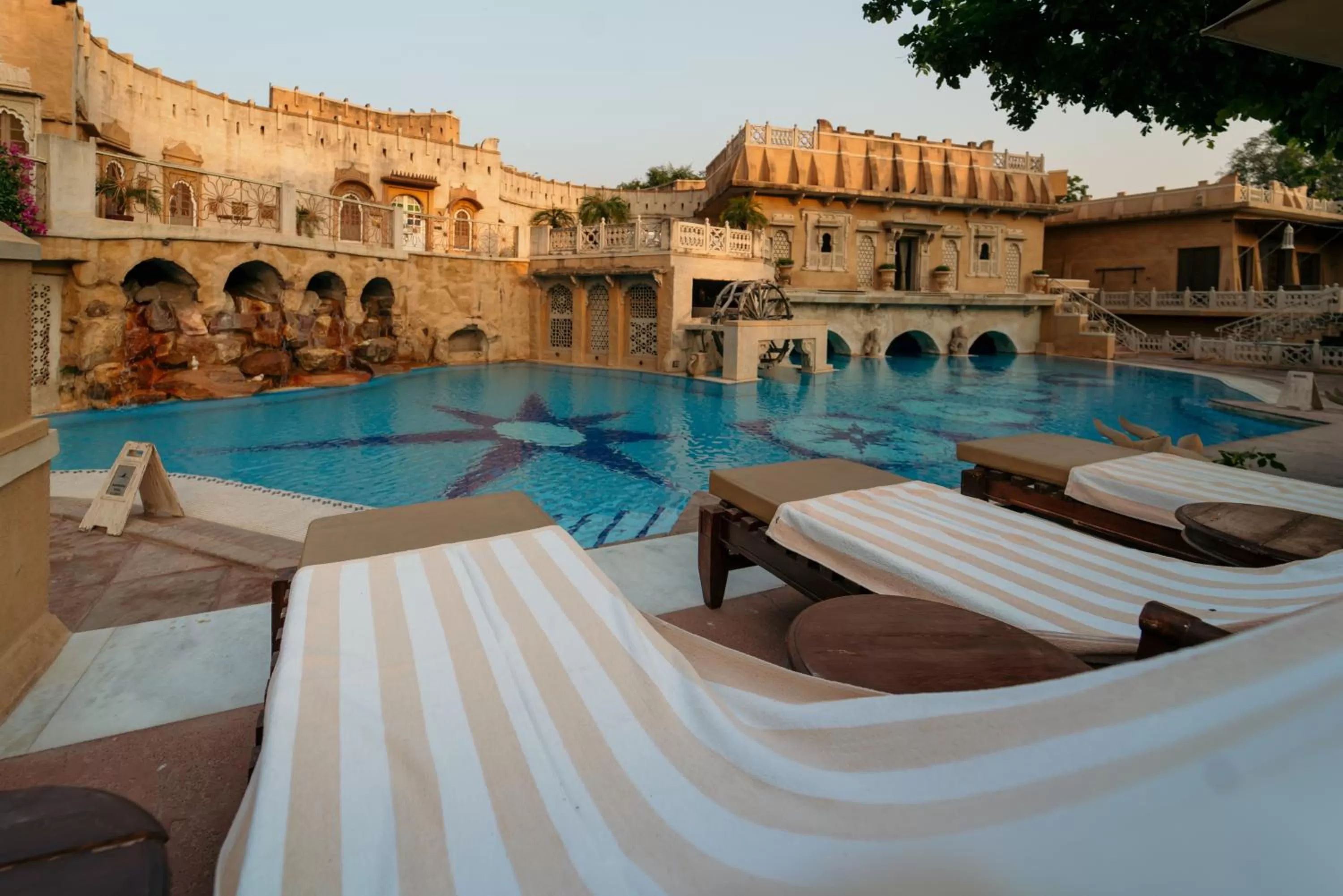 Pool view in Ajit Bhawan - A Palace Resort