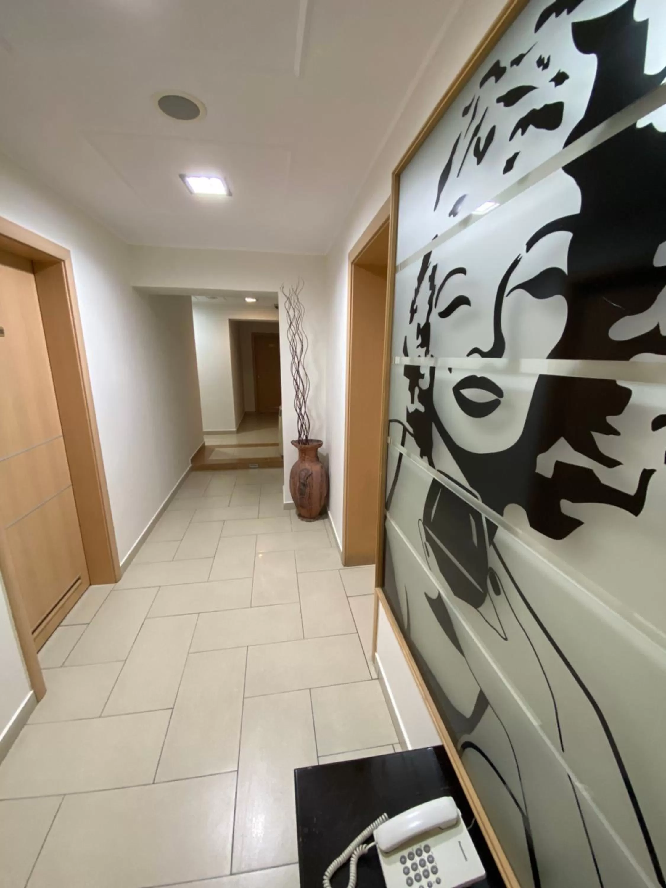 Decorative detail in Hotel Piemonte