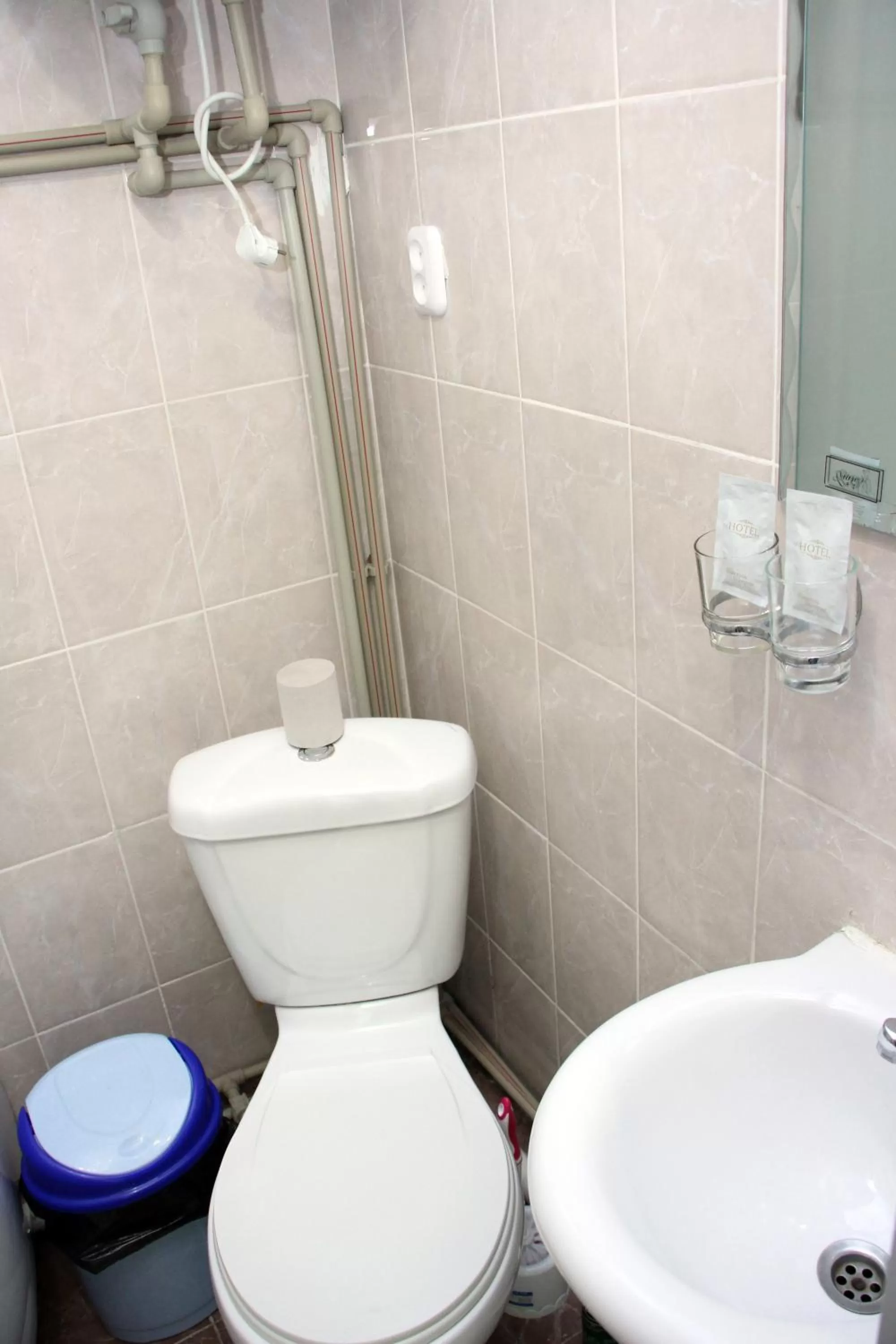 Bathroom in Zhaylau Hotel