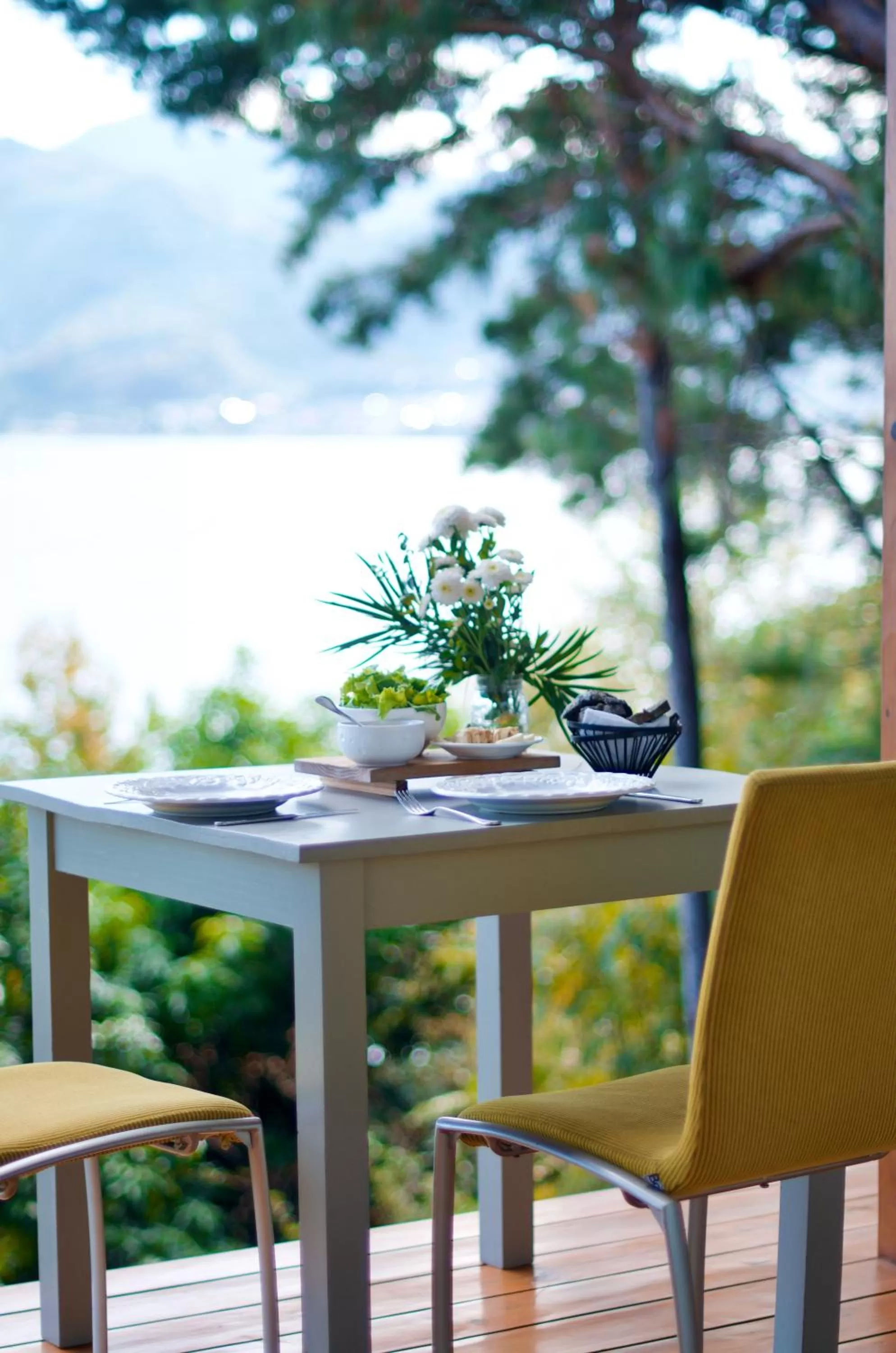 Patio in Anzan Atitlan