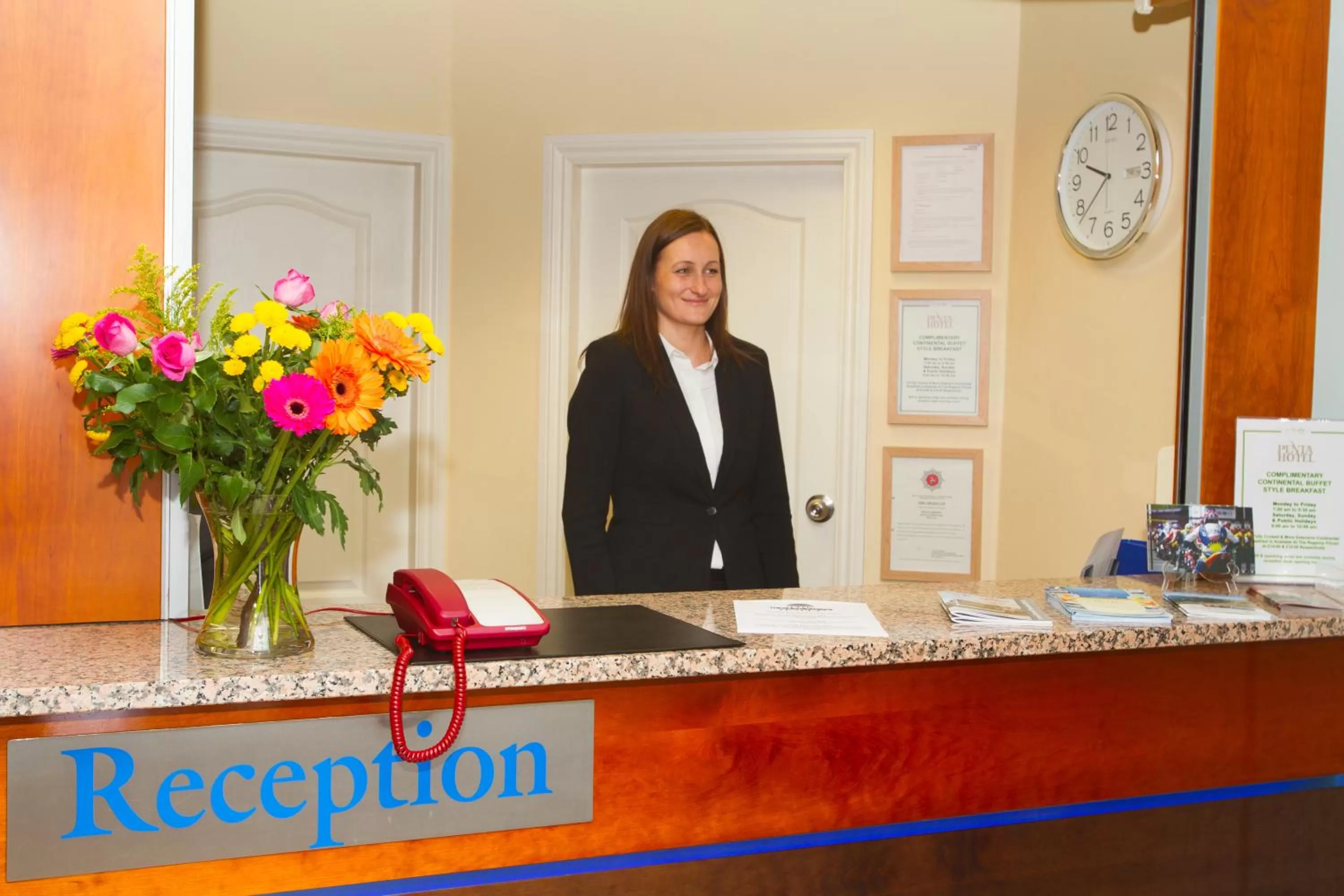 Lobby or reception in The Penta