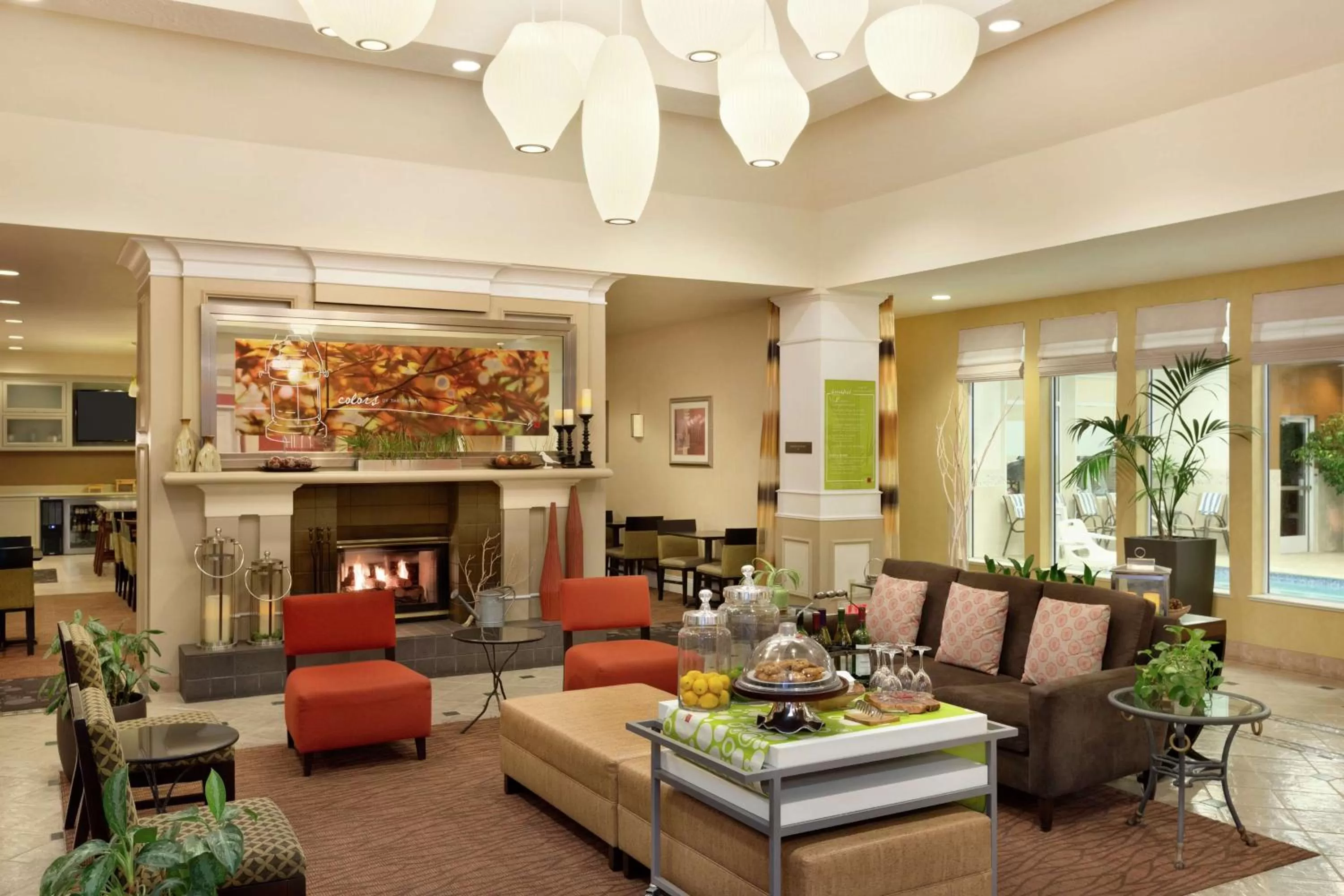 Lobby or reception in Hilton Garden Inn Flagstaff