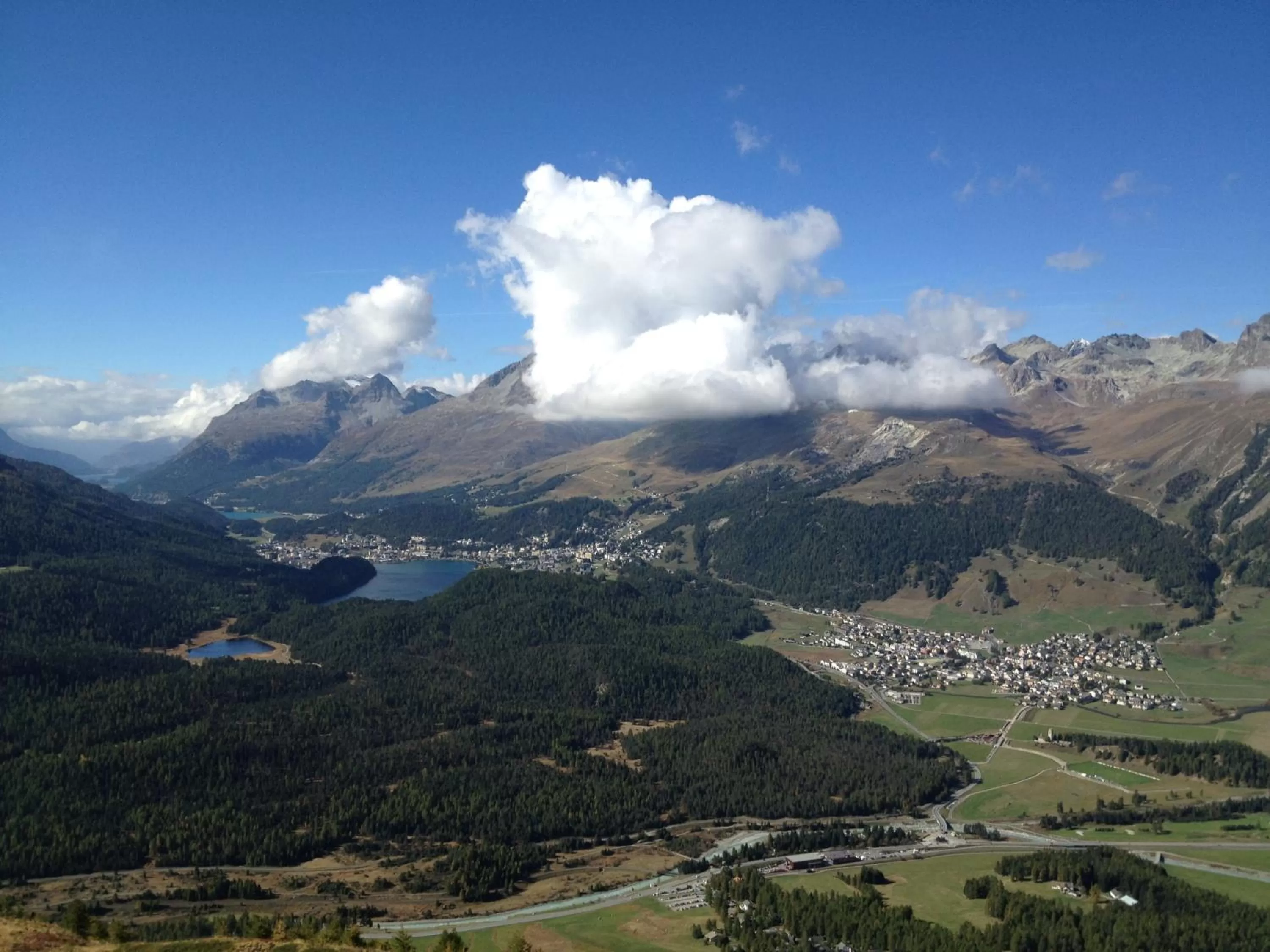 Bird's eye view in Hotel Station