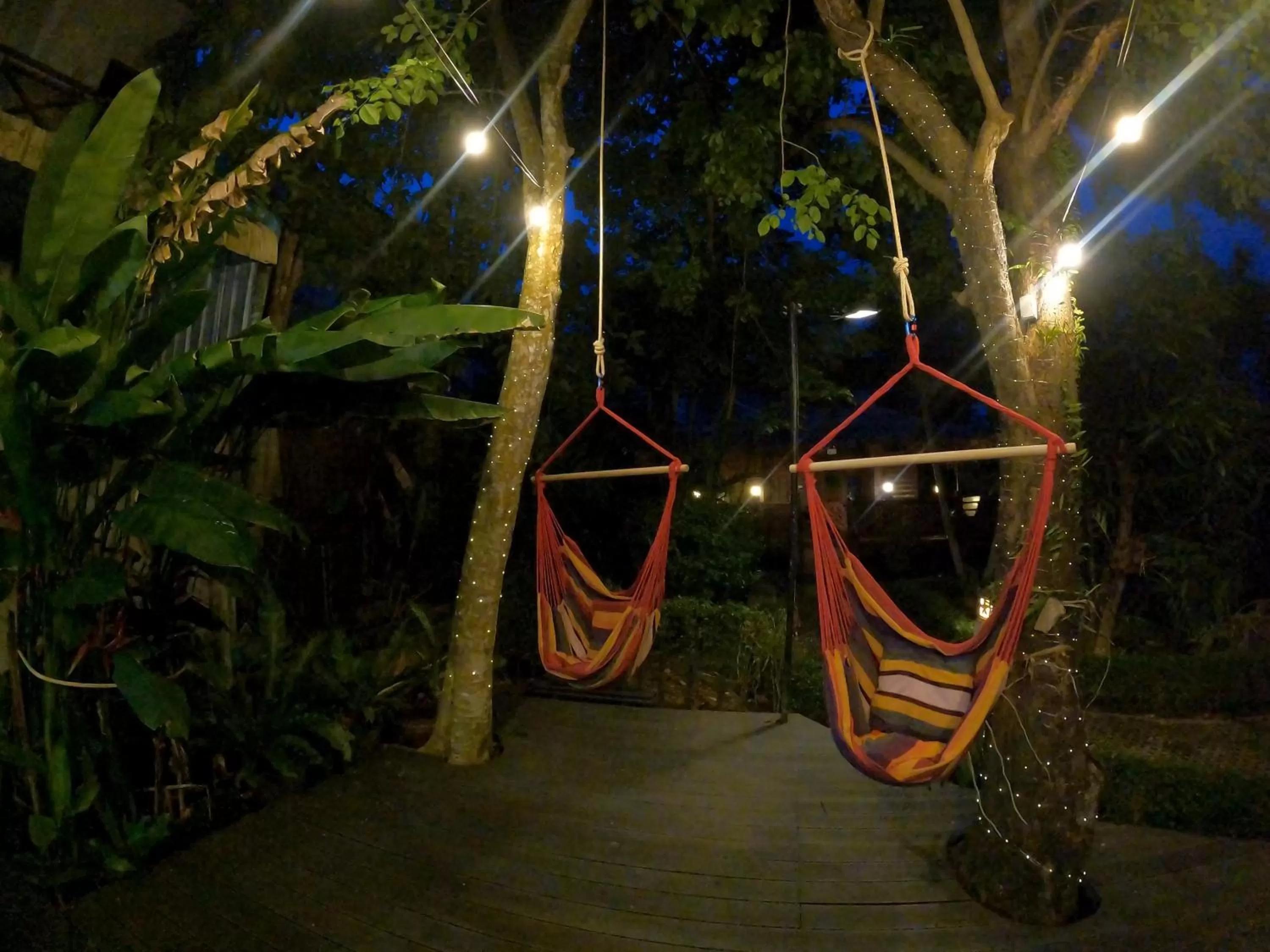 Inner courtyard view in Cozy Garden Resort