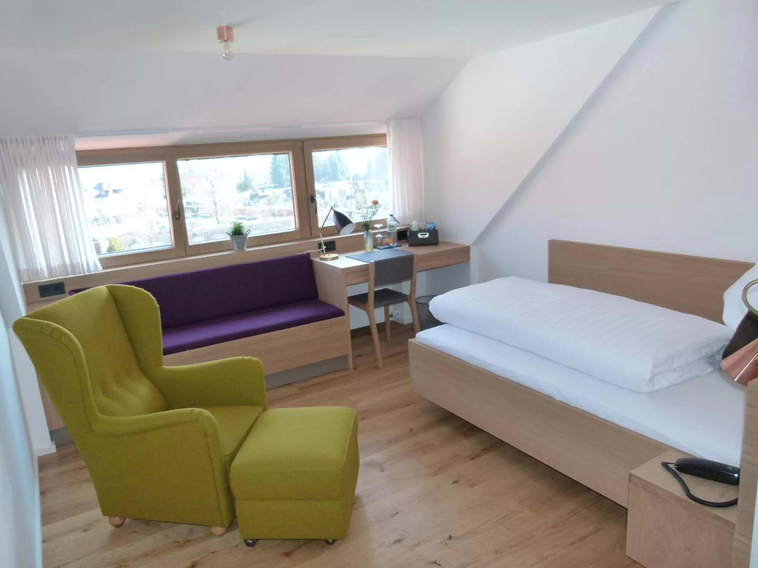 Photo of the whole room, Bed in KurOase im Kloster