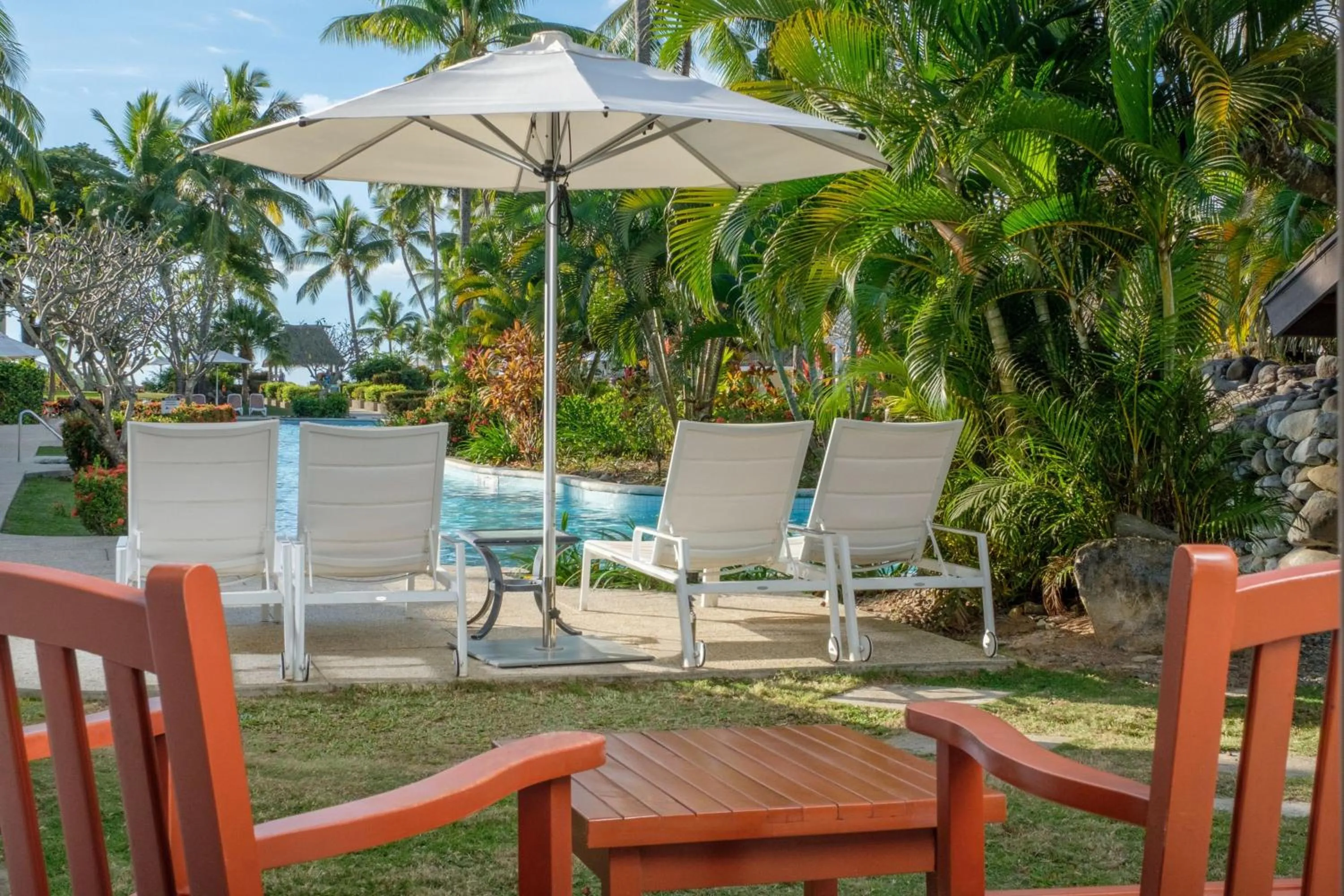 Bedroom in Sheraton Denarau Villas
