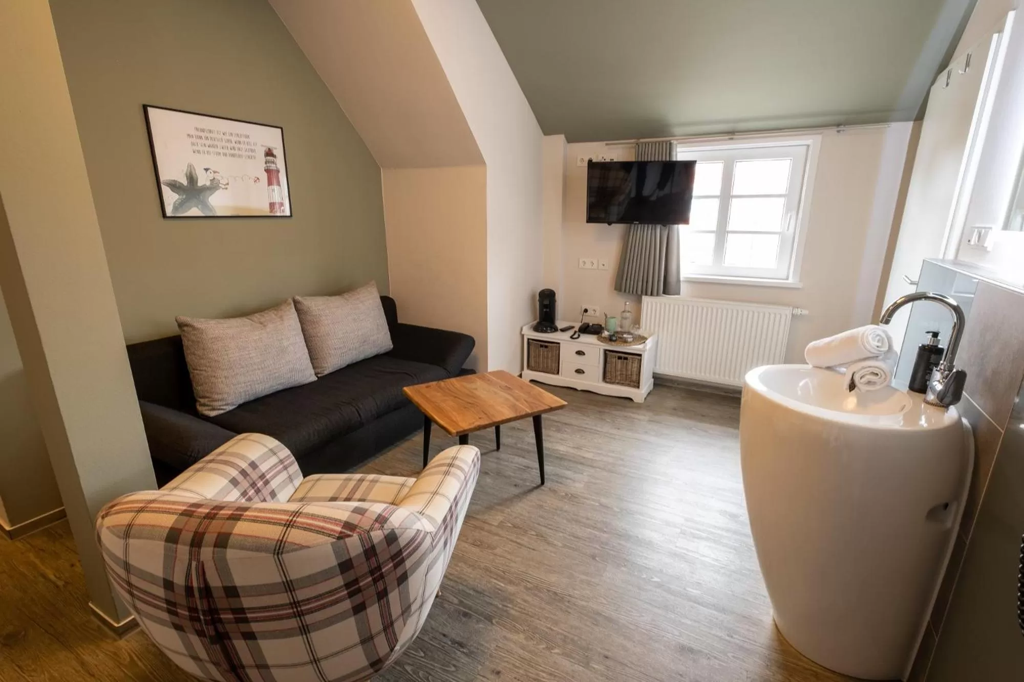 Living room in Stadthotel Jever