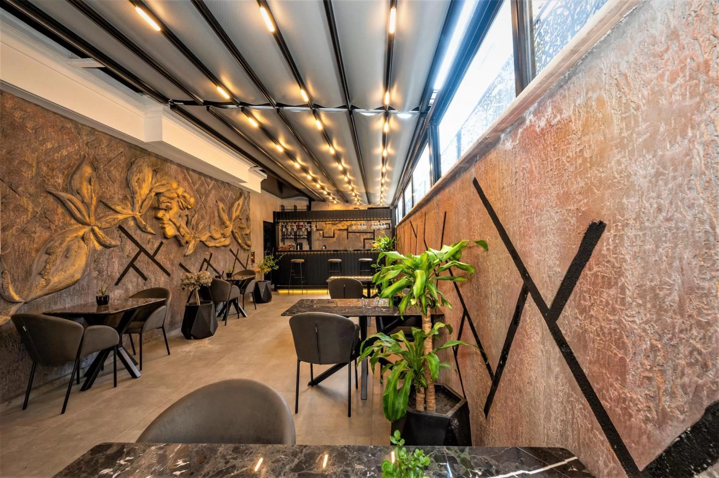 Garden view in Confores Hotel