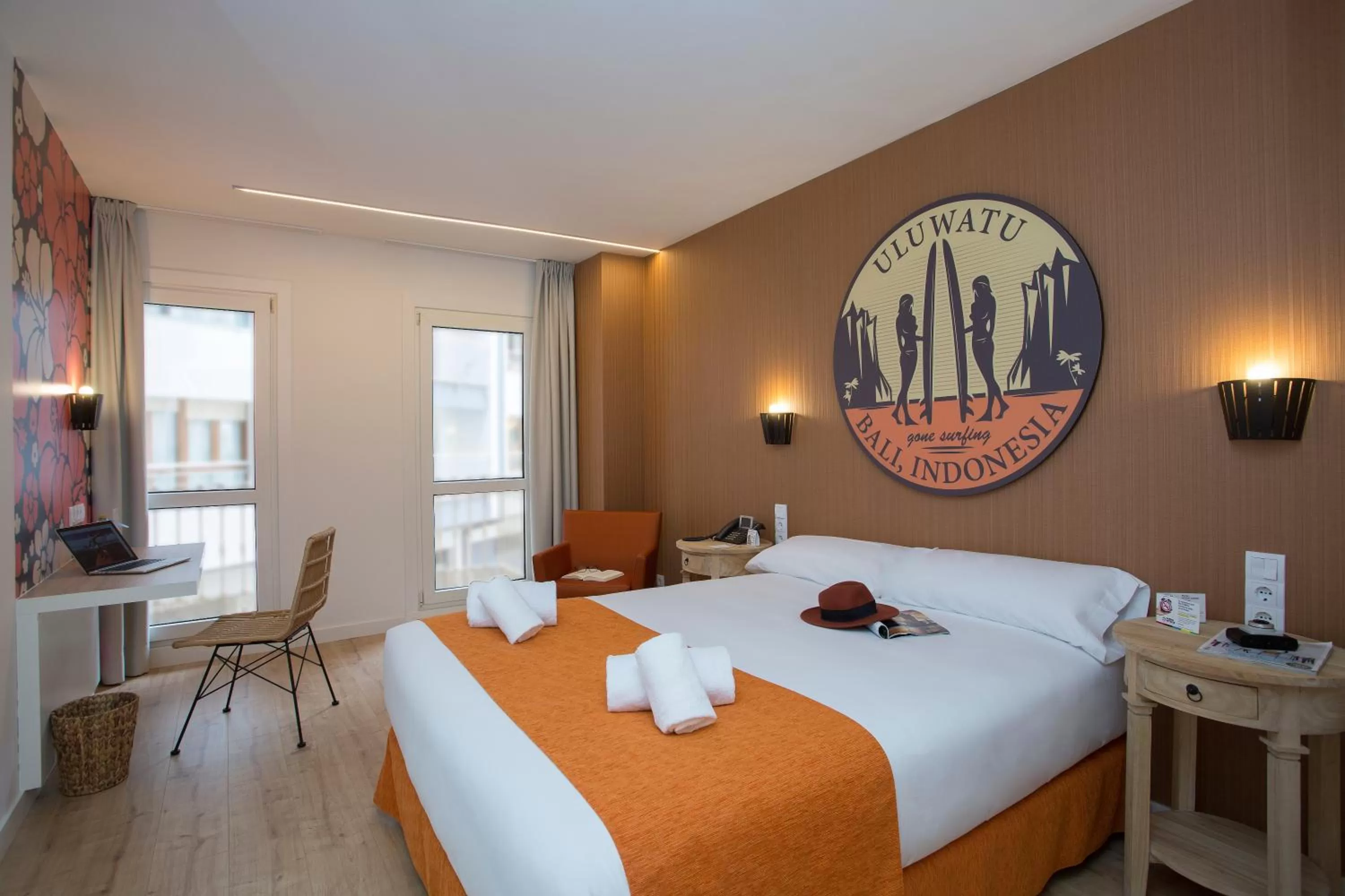 Photo of the whole room, Bed in Casual de las Olas San Sebastián