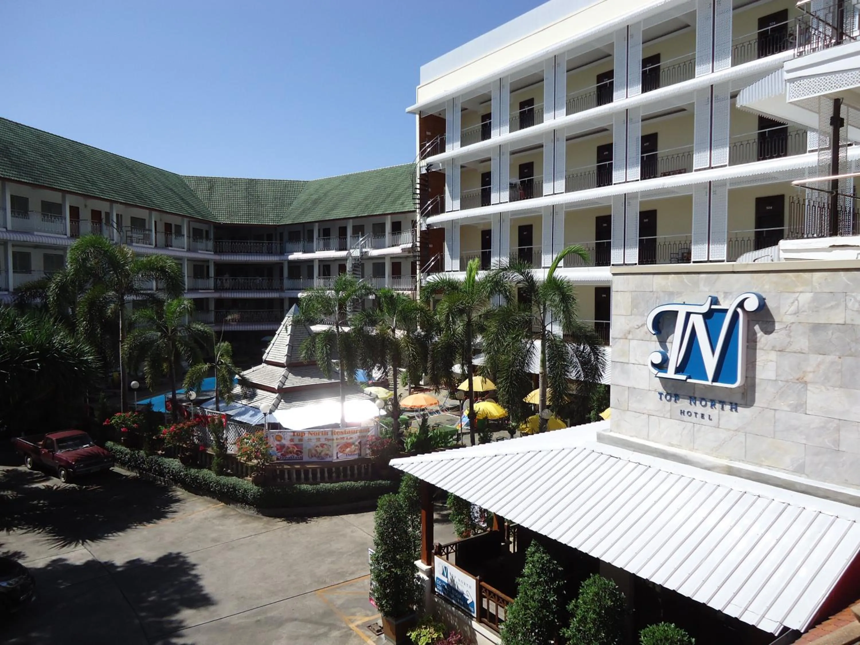Property building in Top North Hotel