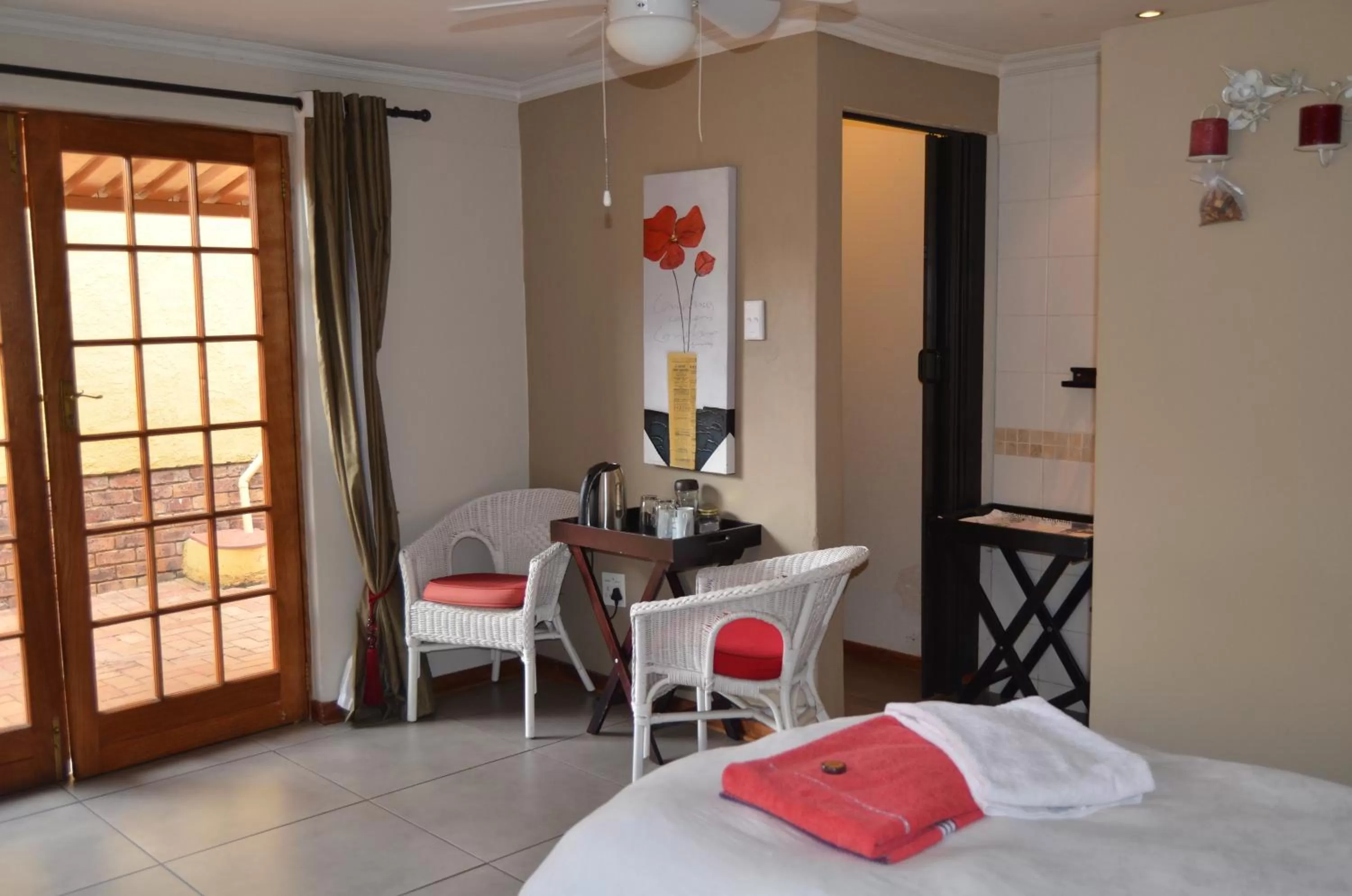 Decorative detail, Bed in 3 Brothers B&B