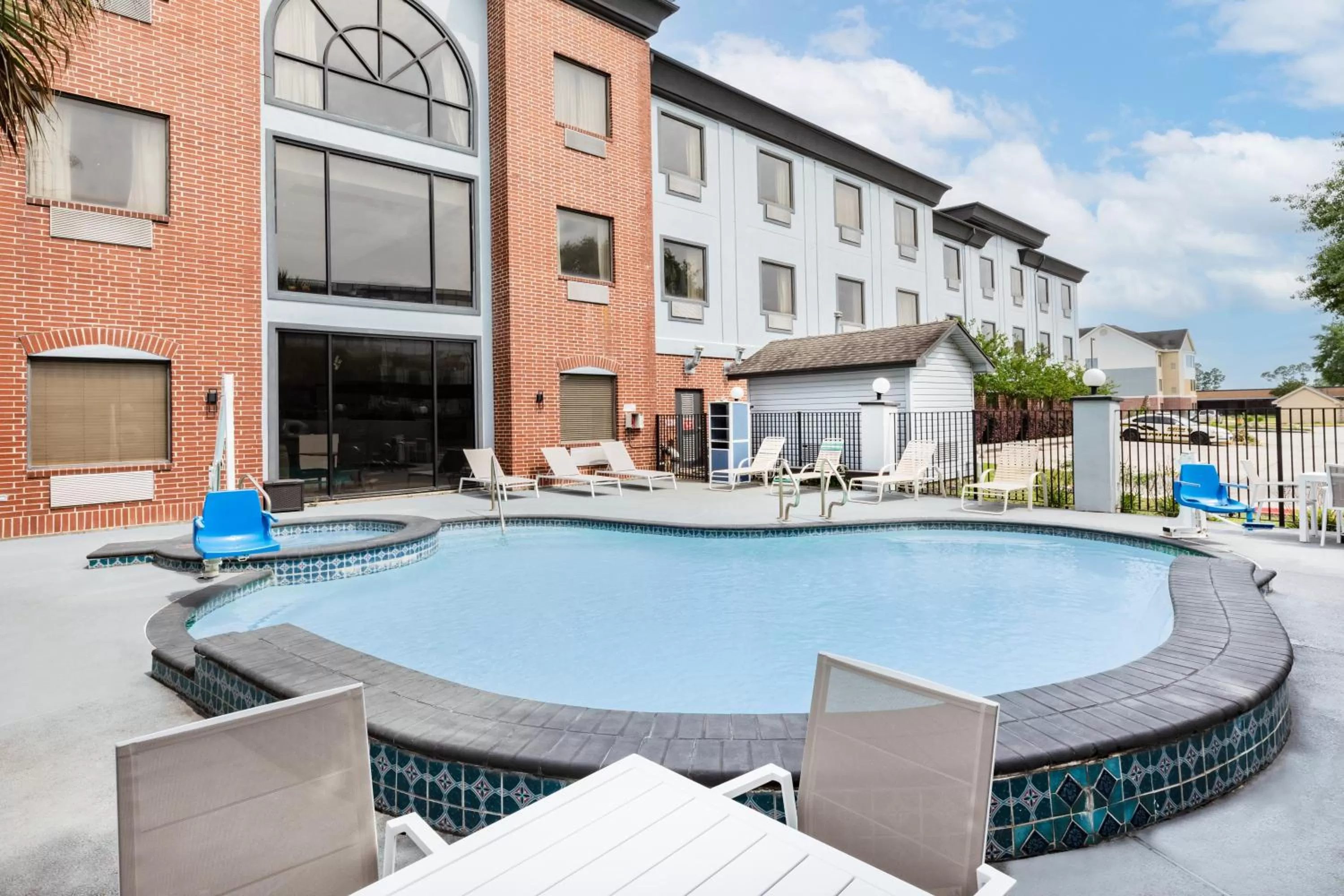 Swimming pool in Wingate by Wyndham Houston Bush Intercontinental Airport