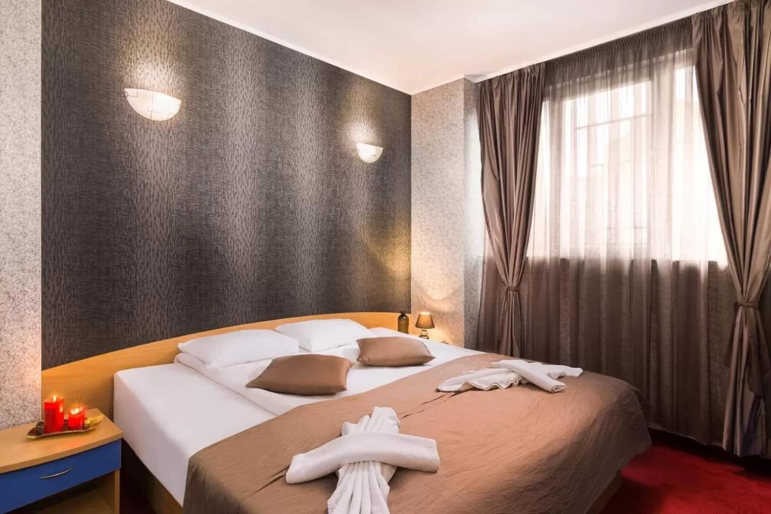 Bed in Hotel Central Point