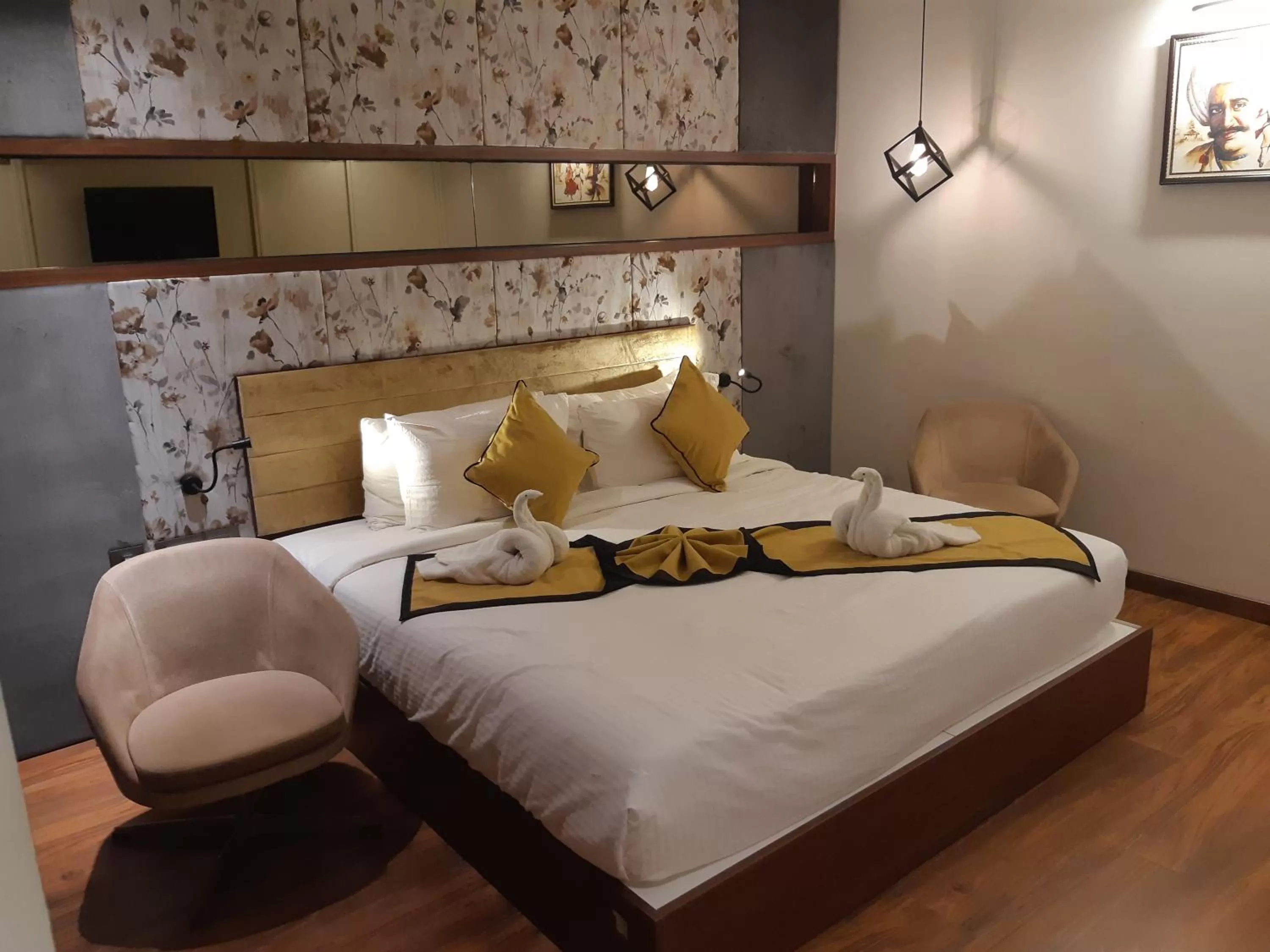 Bedroom, Bed in Hotel Namo Residency