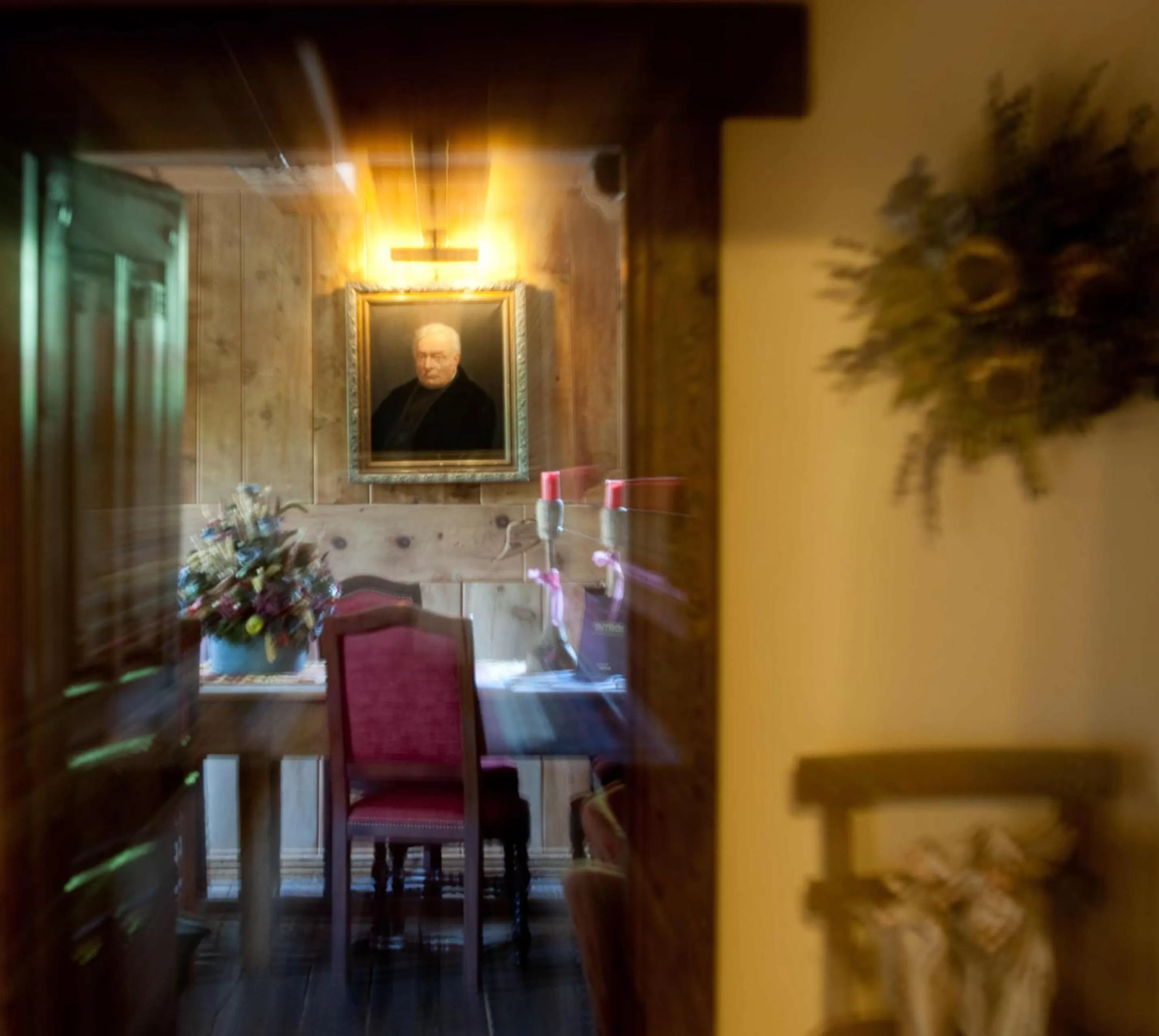 Decorative detail in Hotel Chalet La Meridiana