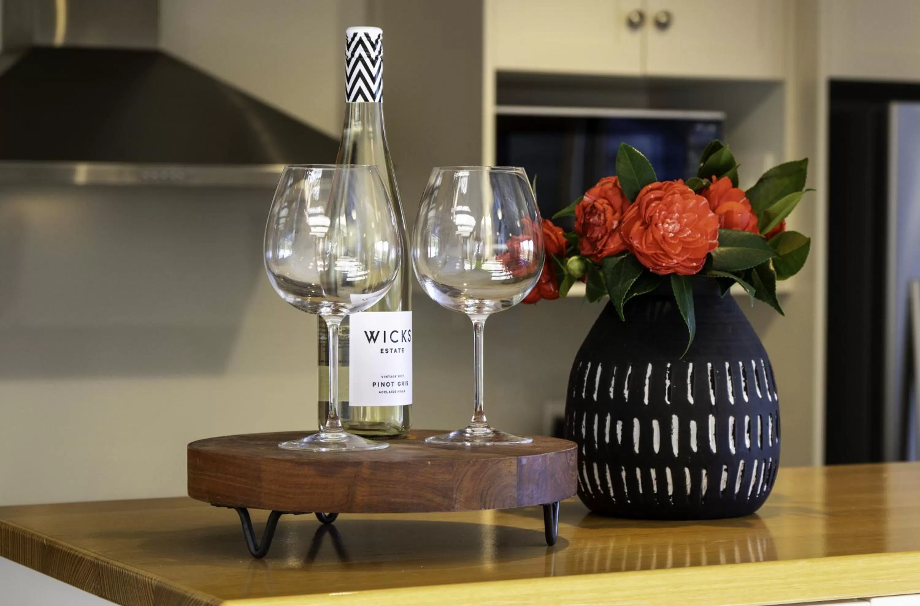 Alcoholic drinks in Seascape Retreat