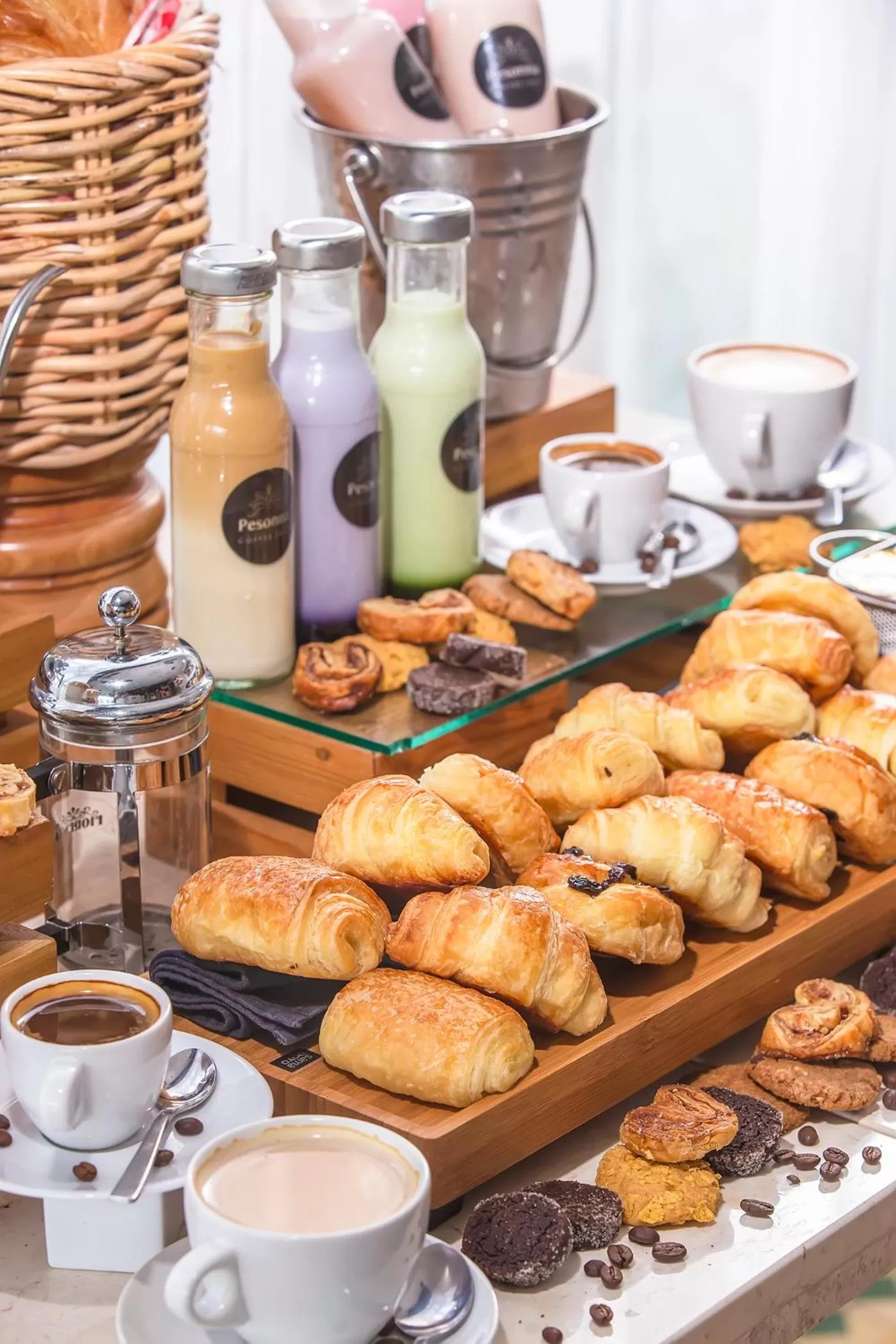 Buffet breakfast in KHAS Tugu Hotel Yogyakarta