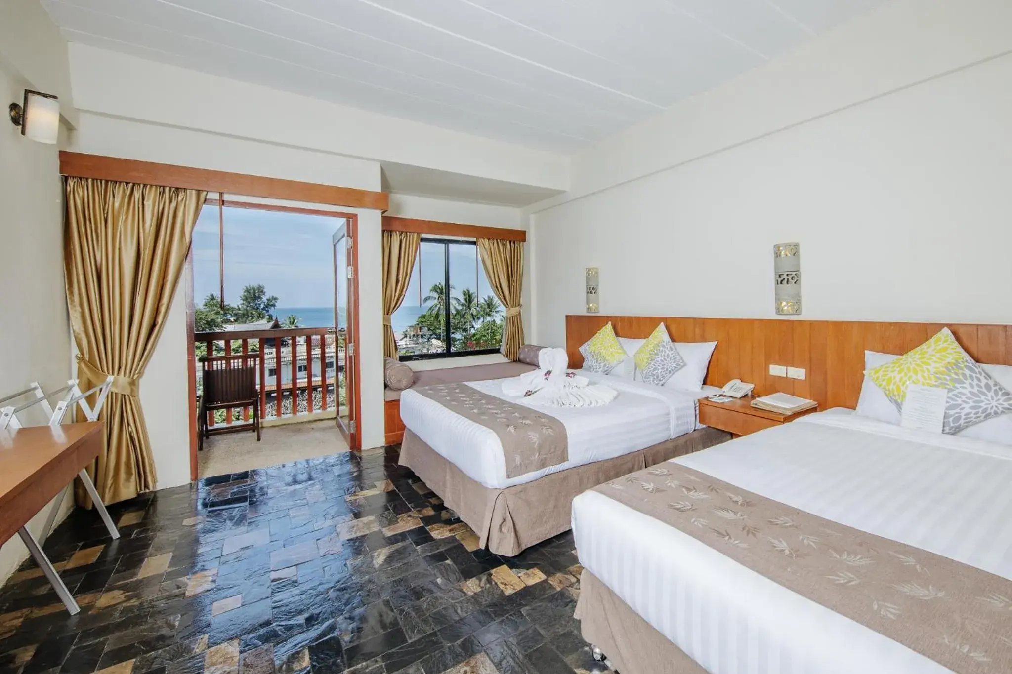 Deluxe Double Room with Sea View in Karona Resort & Spa - SHA Extra Plus Deluxe Double Room with Sea View in Karona Resort & Spa - SHA Extra Plus