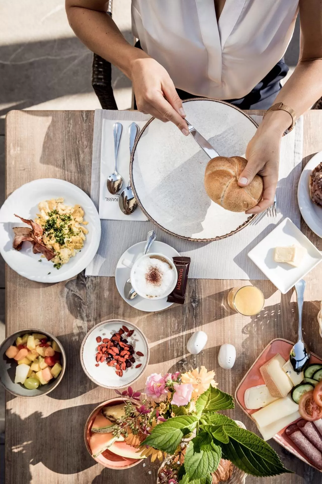 Food and drinks in Posthotel Kassl 4-Sterne-Superior