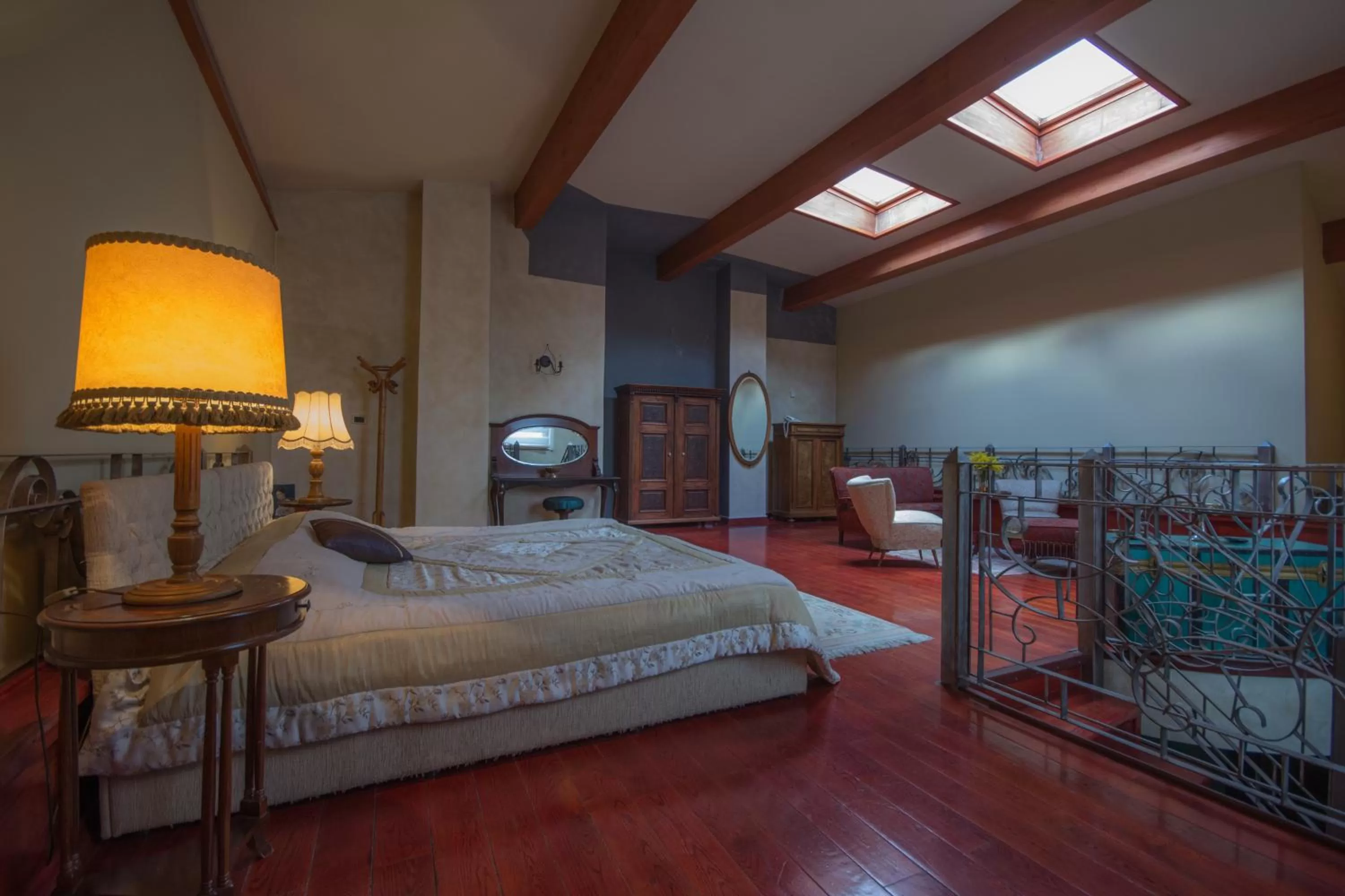 Bed in Hotel Michele