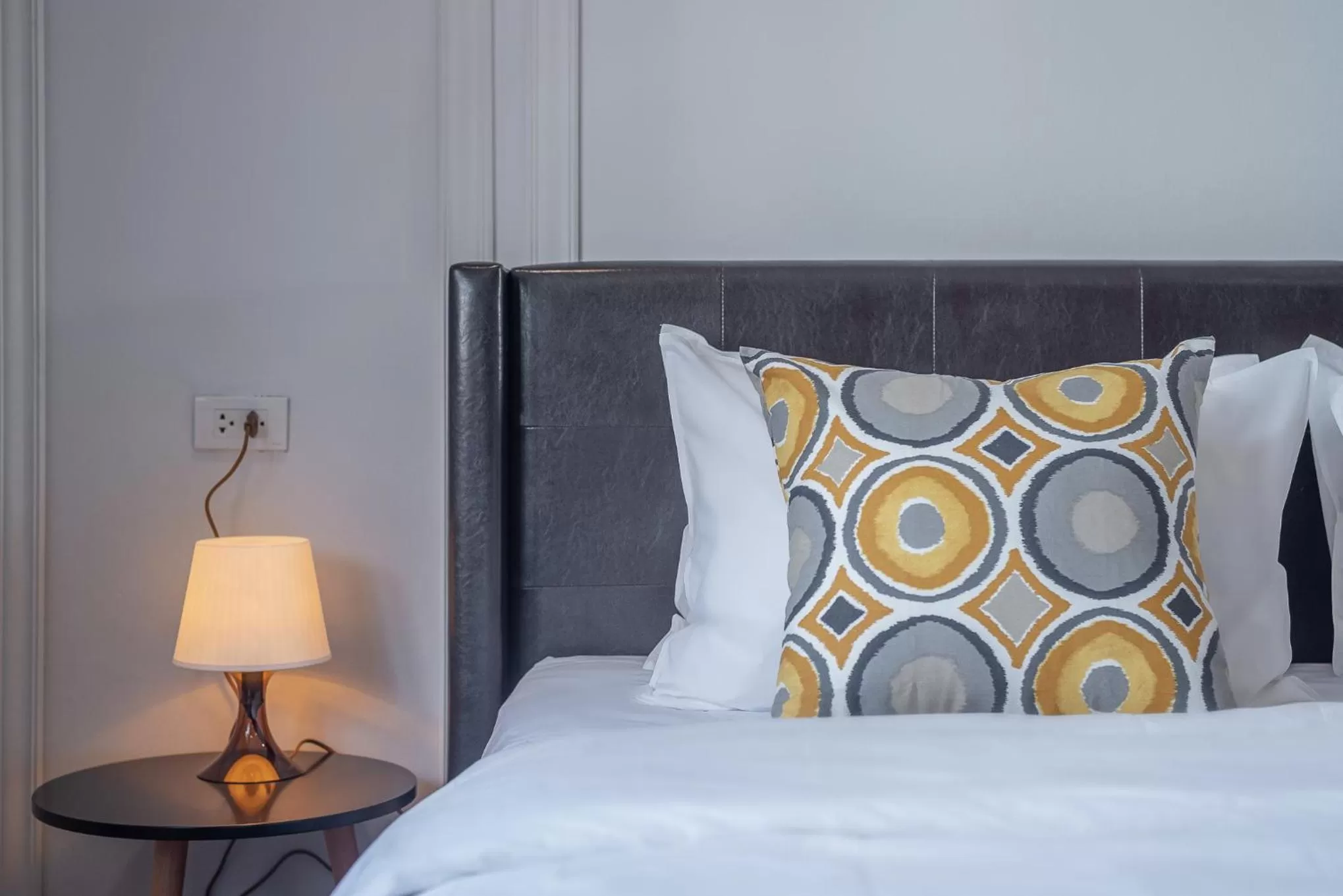 Bed in The Mellow Pillow Hotel @ Chiang Mai Gate