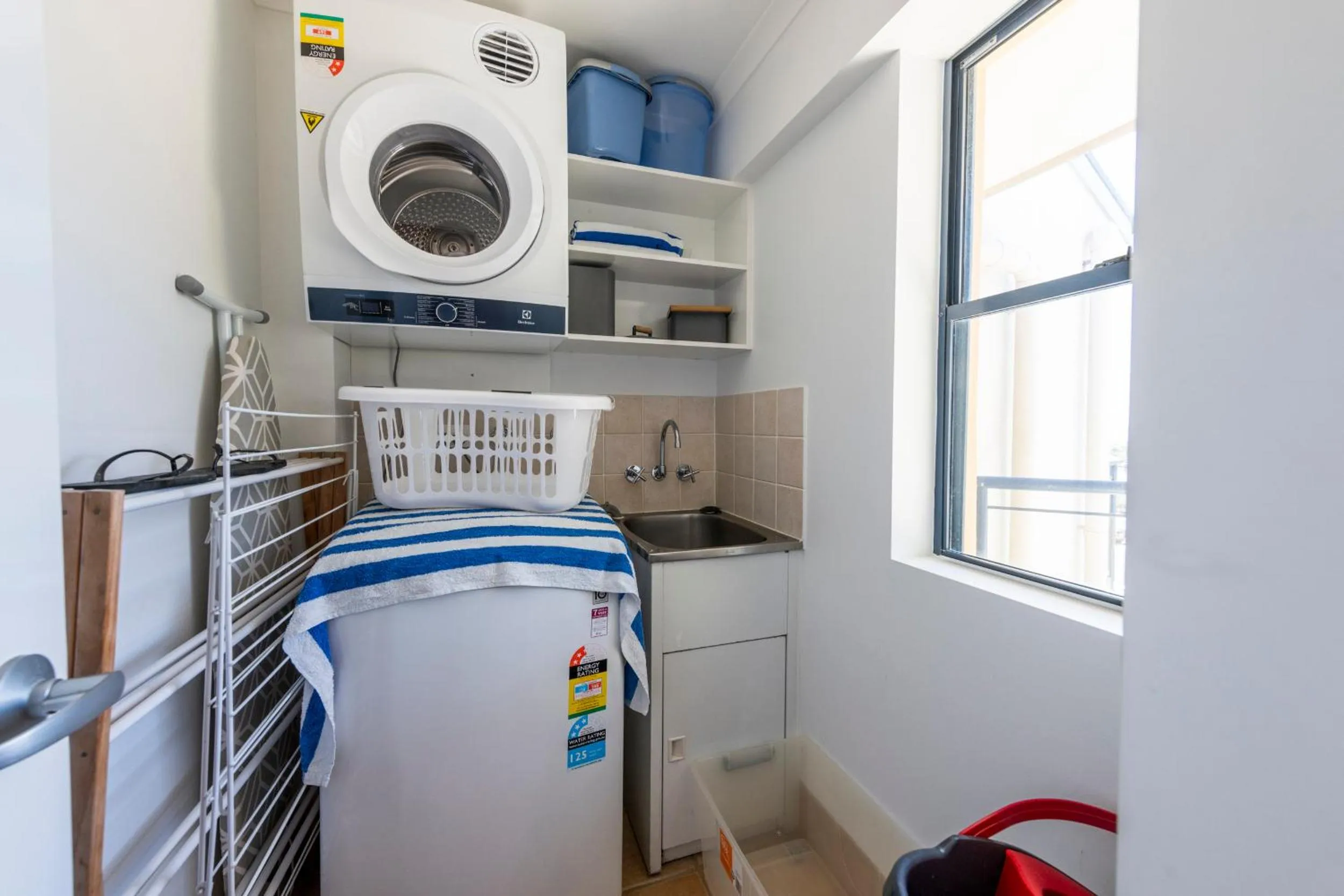 washing machine in The Cove Yamba