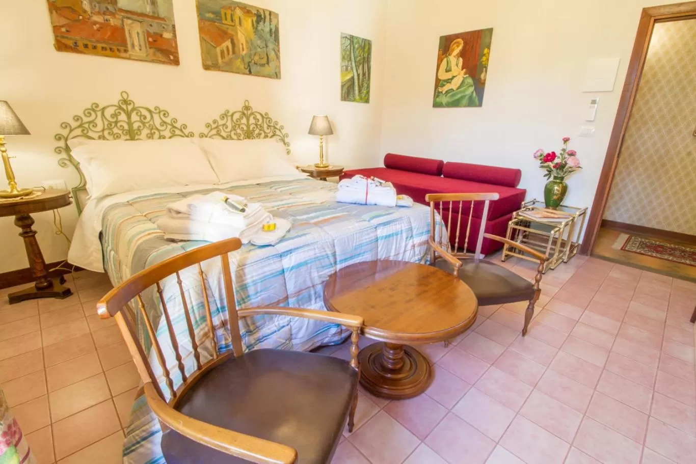 Bedroom, Bed in B&B PALAZZI