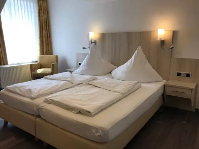 Bed in Landgasthof Hotel Rittmayer