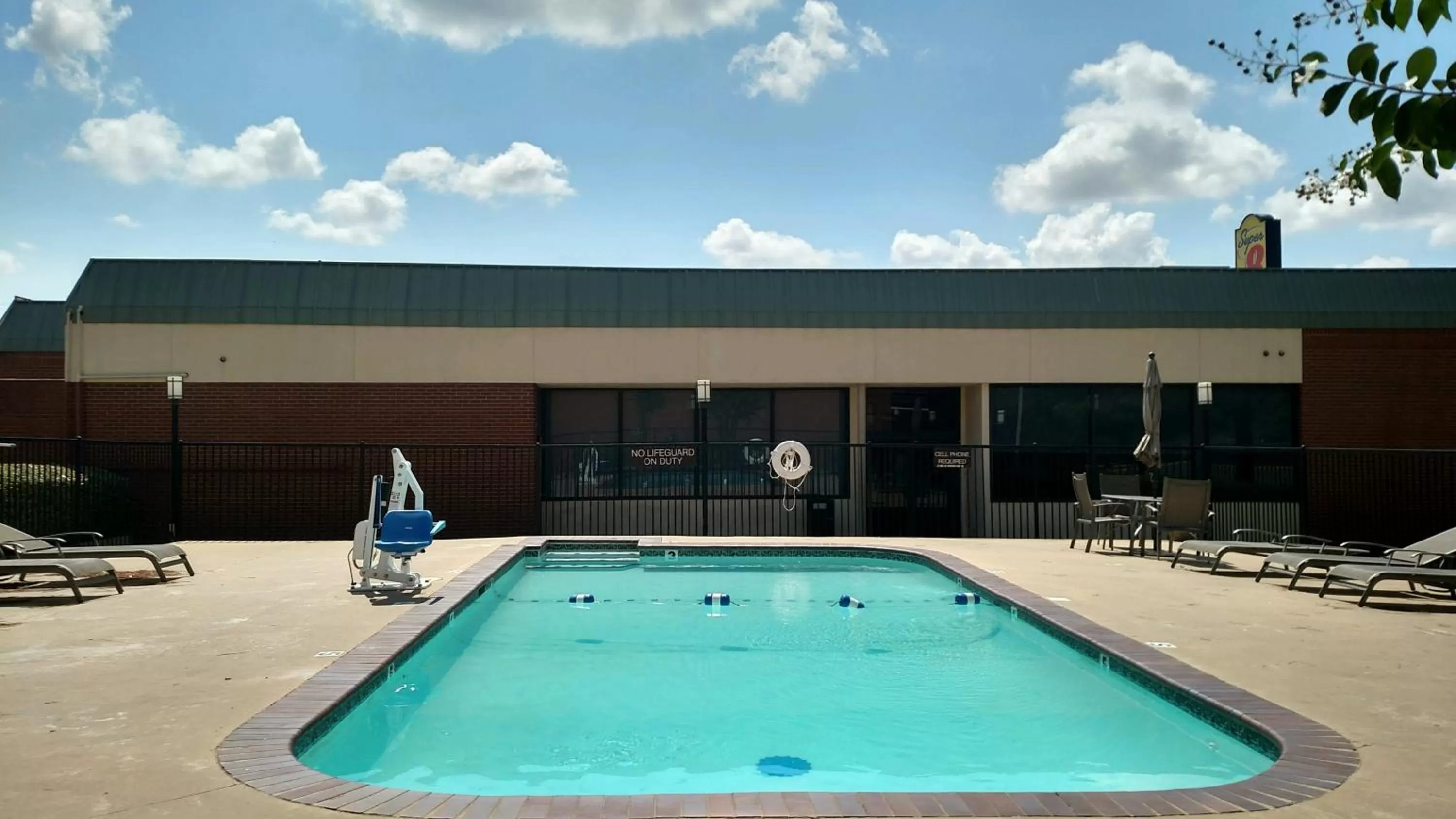 Swimming pool in Super 8 by Wyndham Atoka