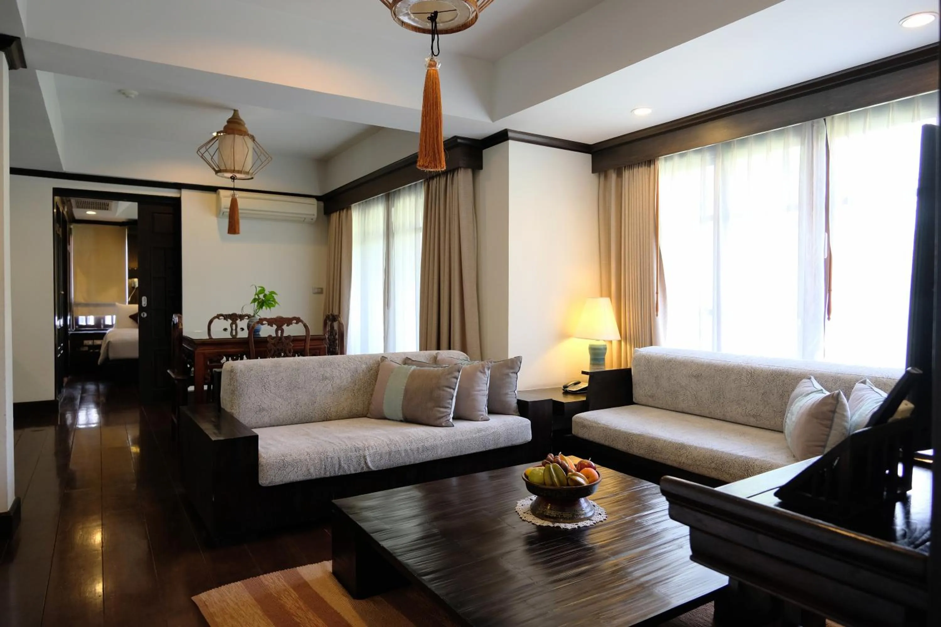 Living room in Bodhi Serene, Chiang Mai