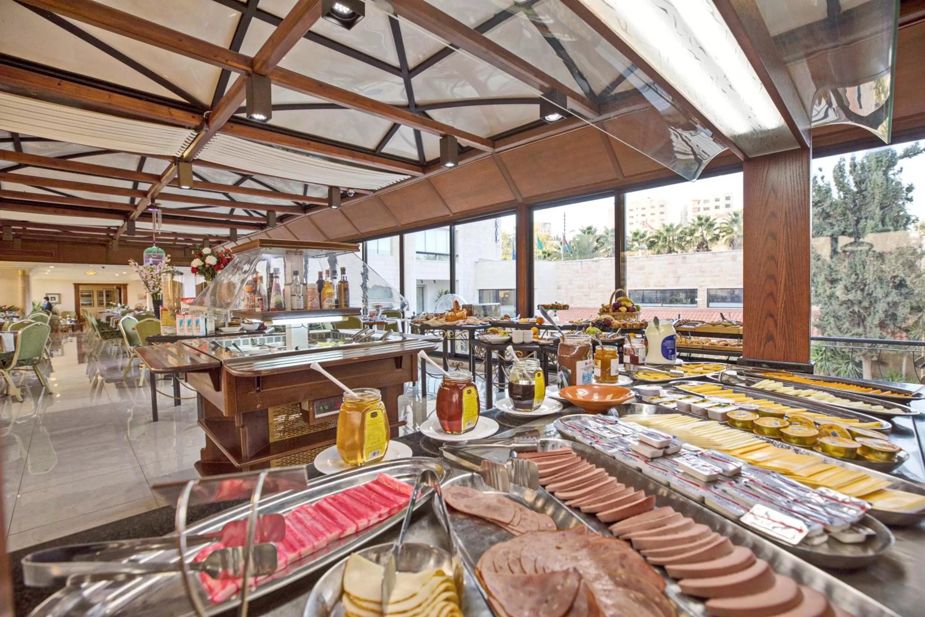 English/Irish breakfast in Amman International Hotel