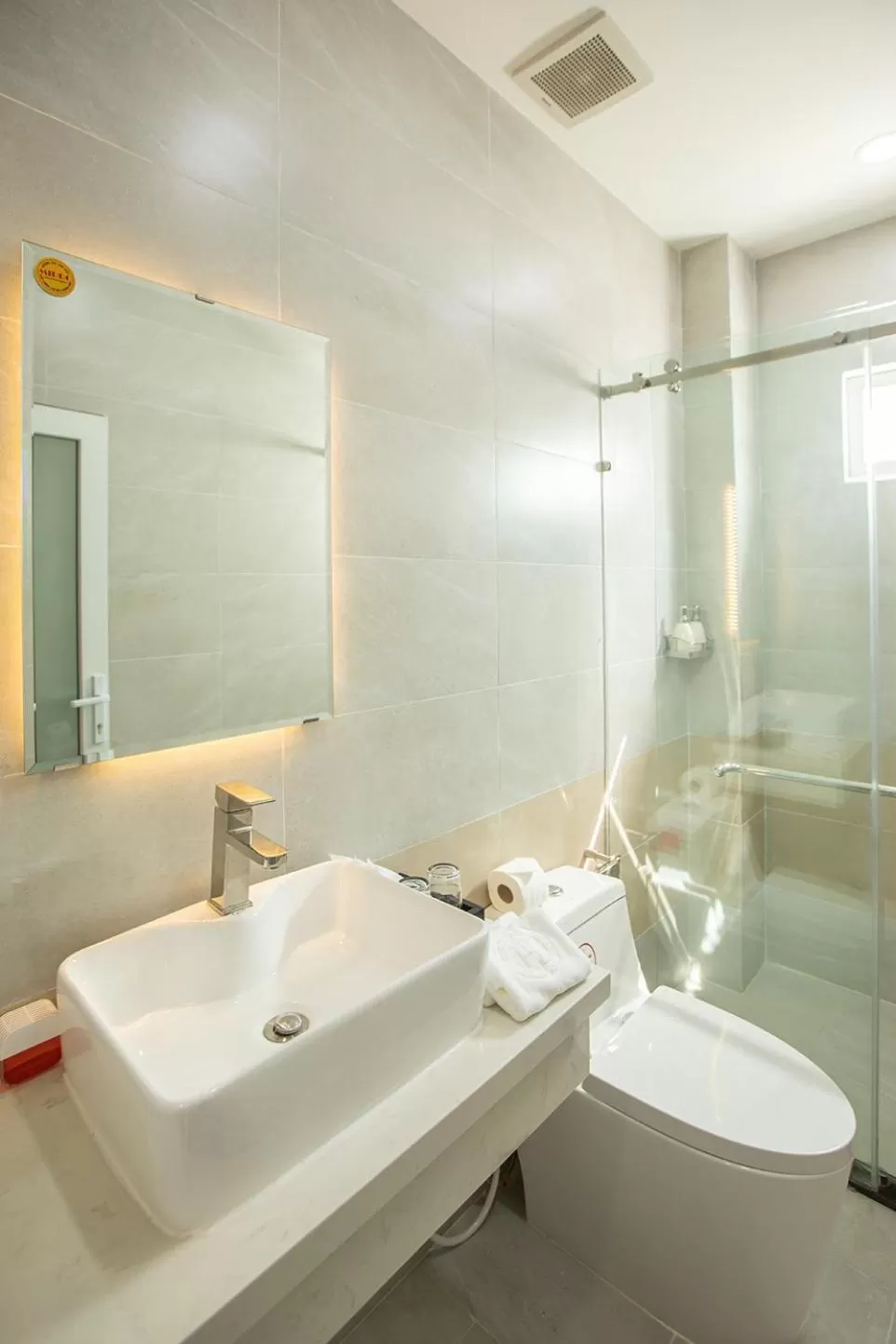 Bathroom in Hera Hotel Airport