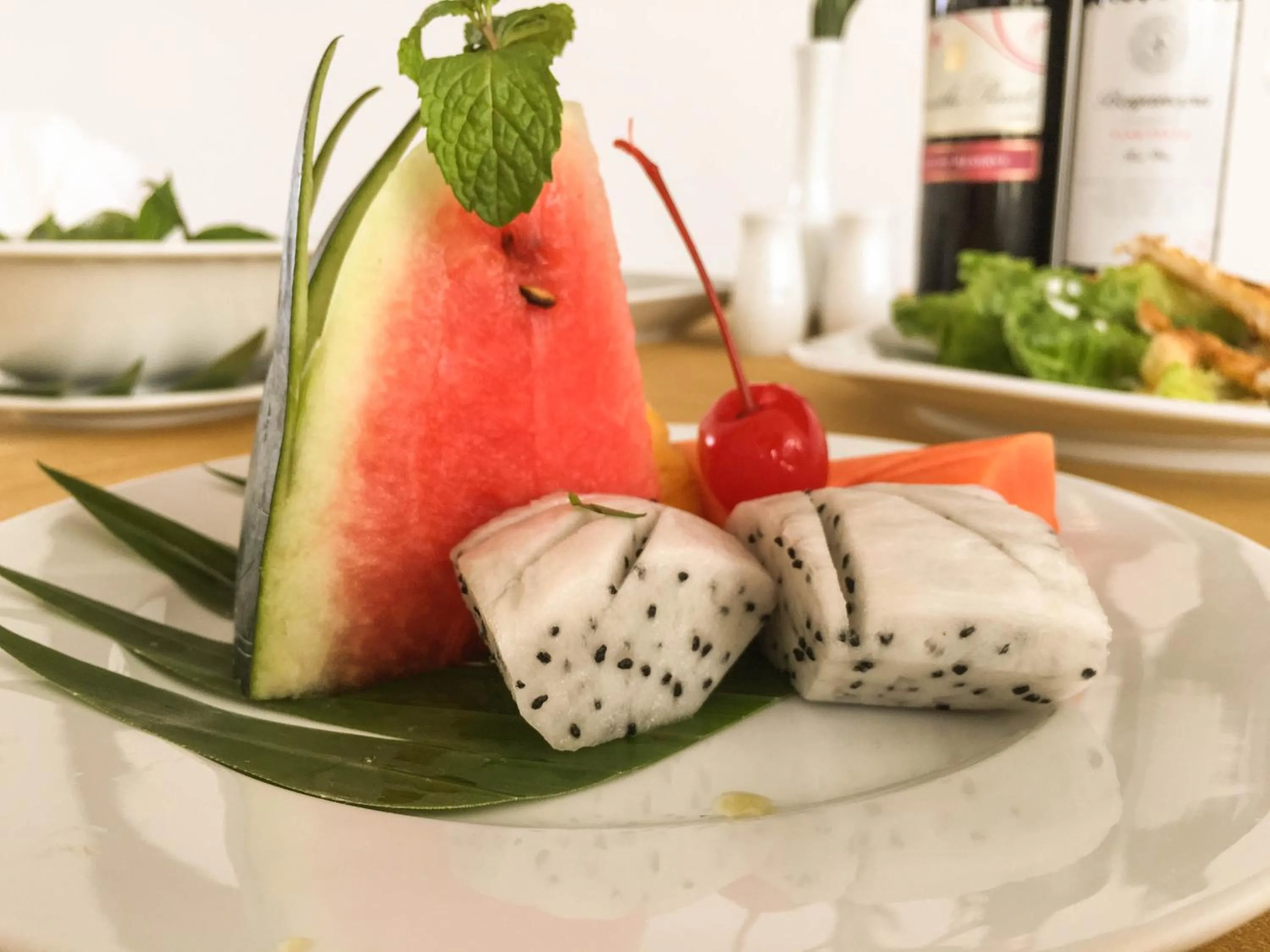 Continental breakfast in Tropical Breeze