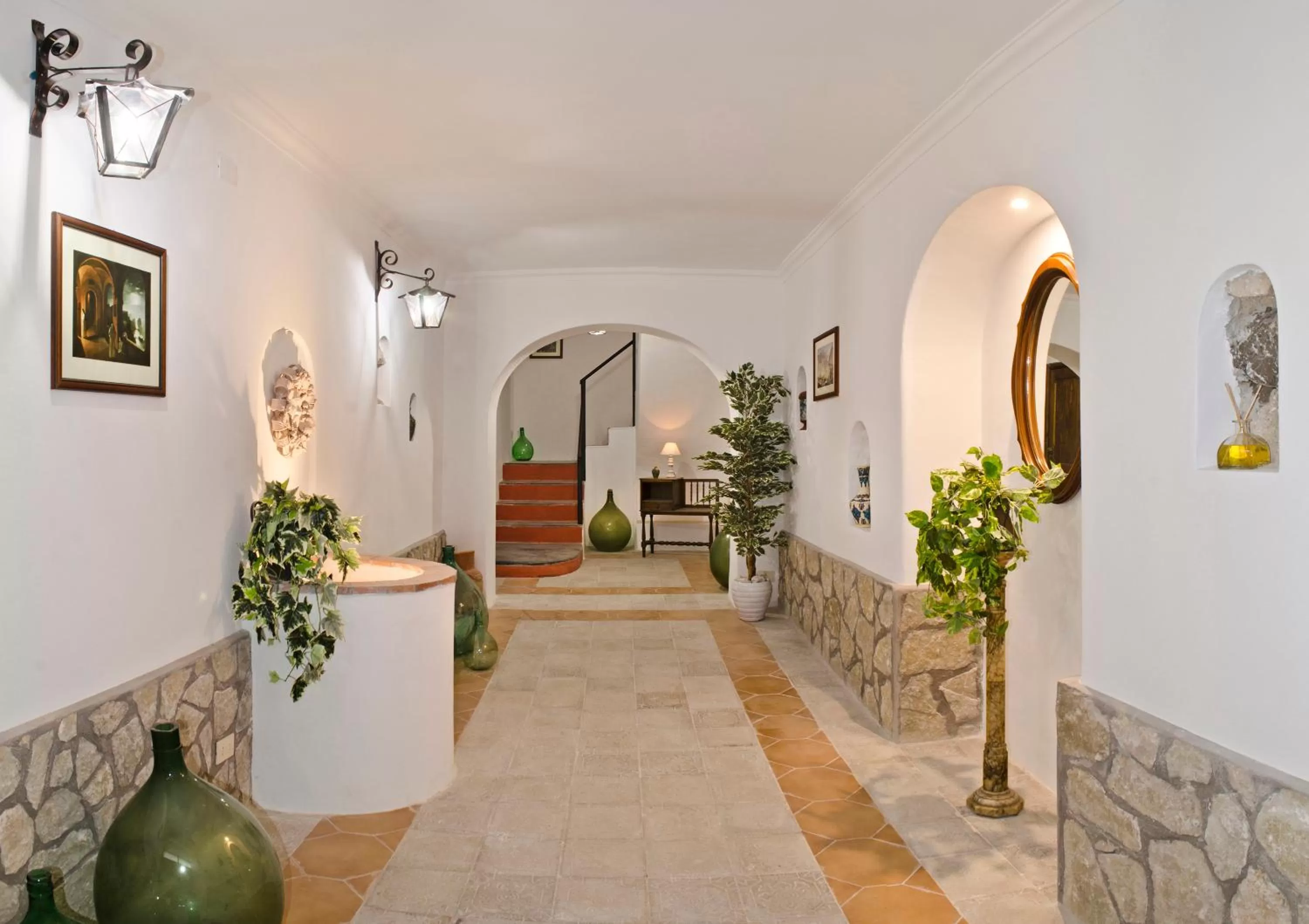 Lobby or reception in Antico Monastero Di Anacapri