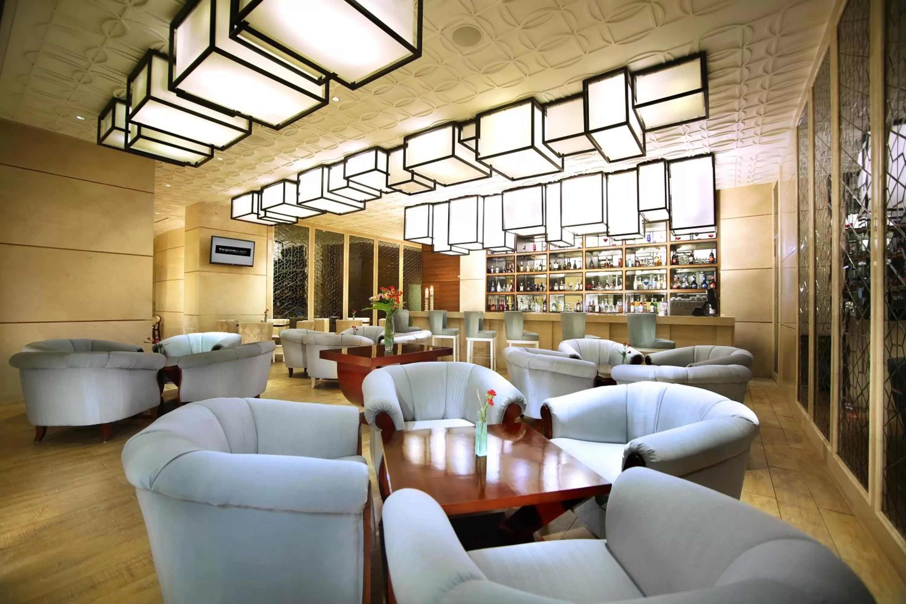 Lobby or reception in The Grove Suites by Grand Aston