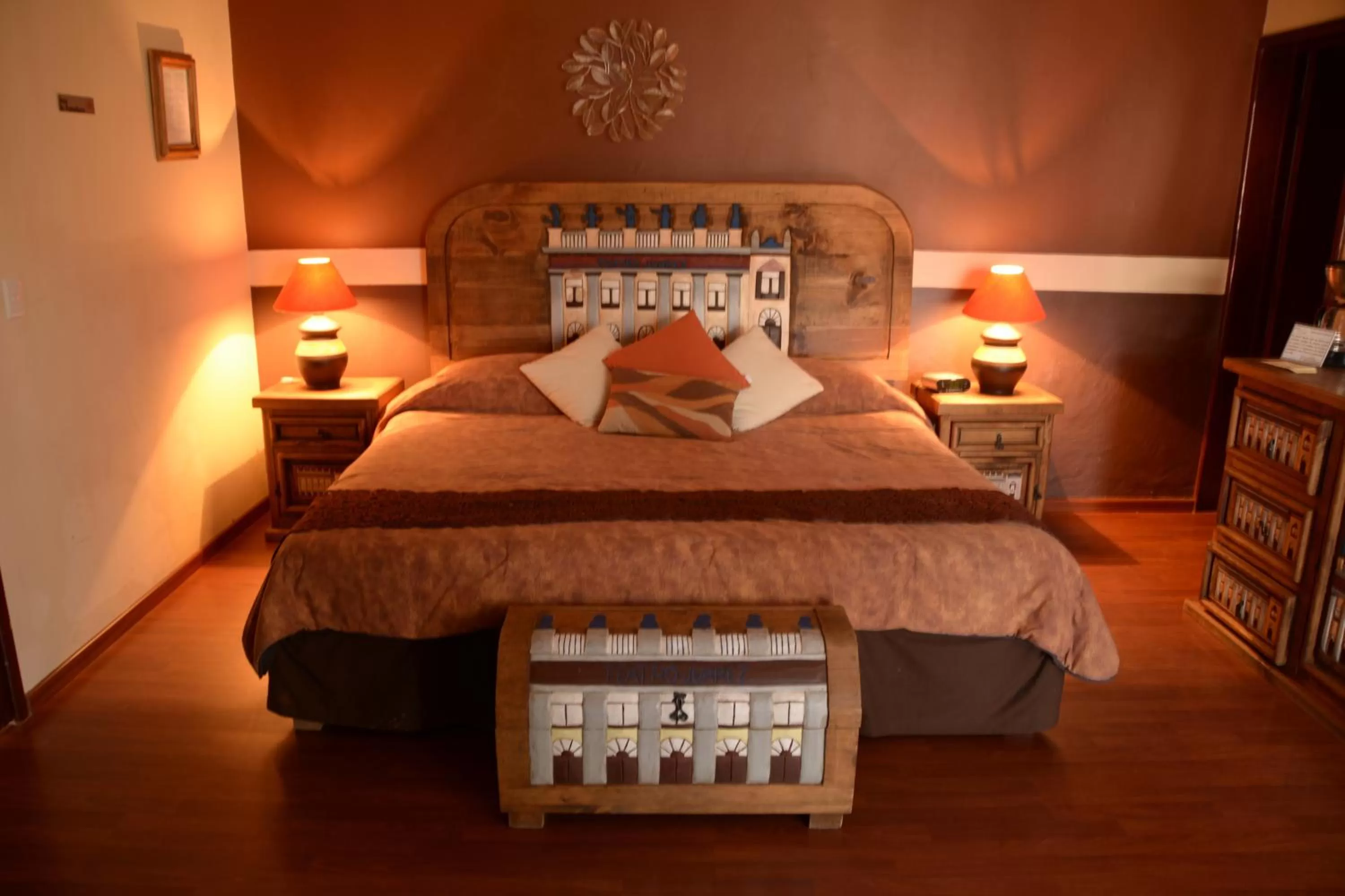 Bed in Hotel Chocolate Tradicional