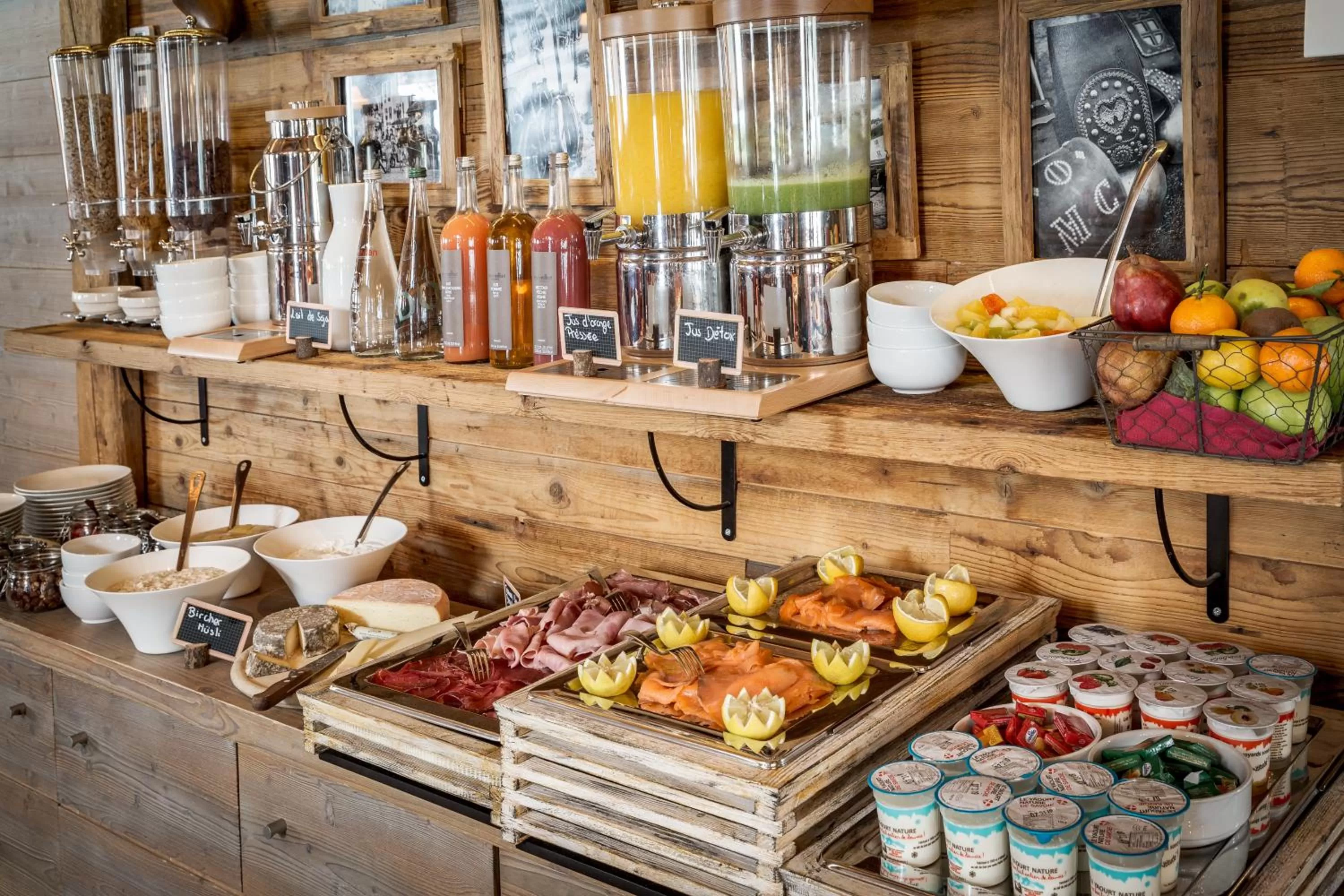 Staff in Les Loges Blanches Megève